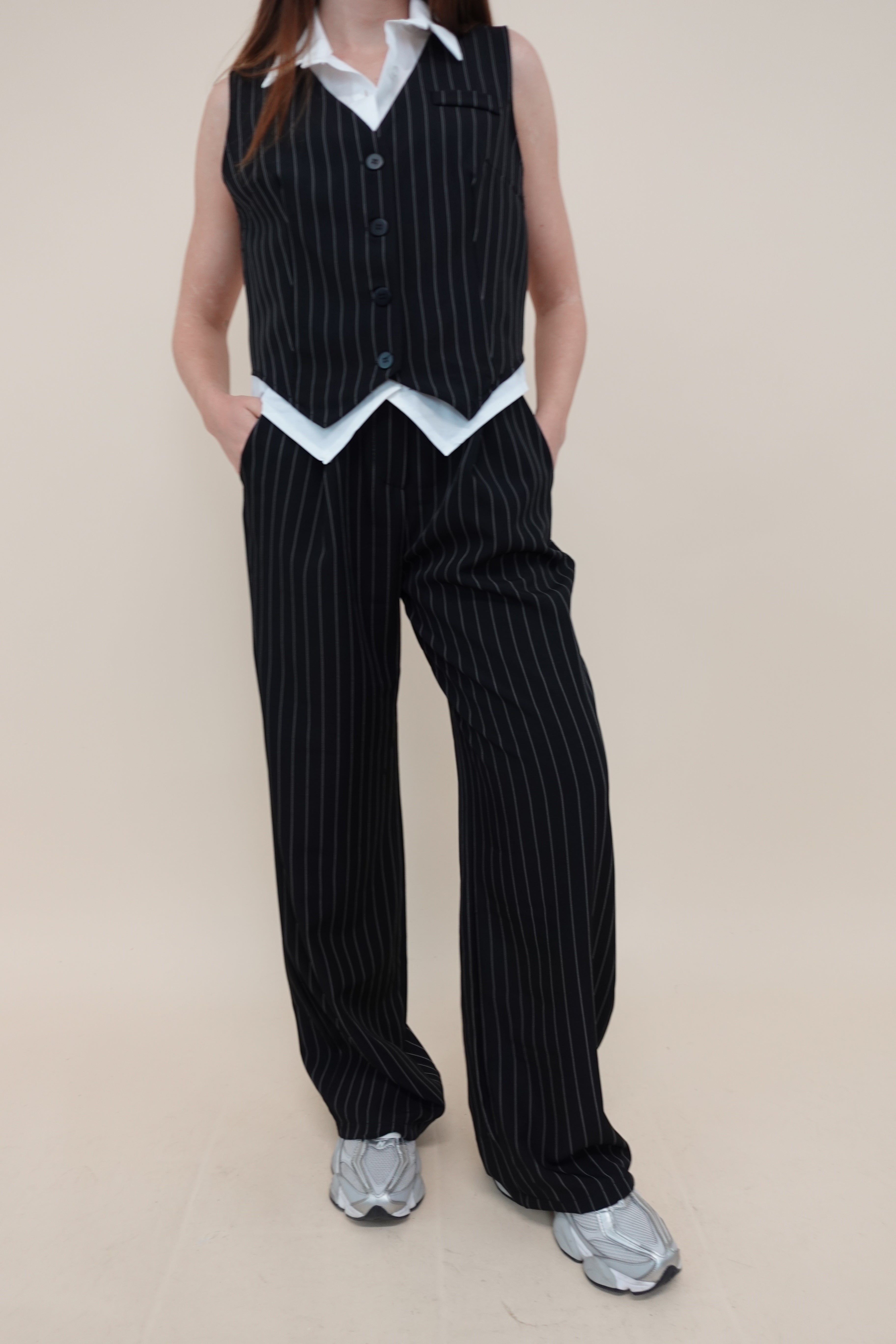 Pantalone Line Nero