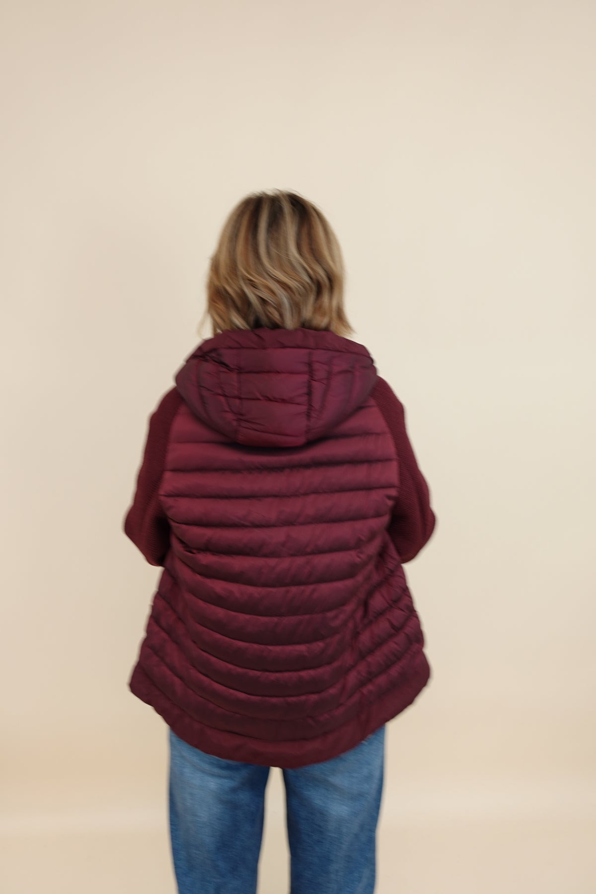 Piumino Must Bordeaux