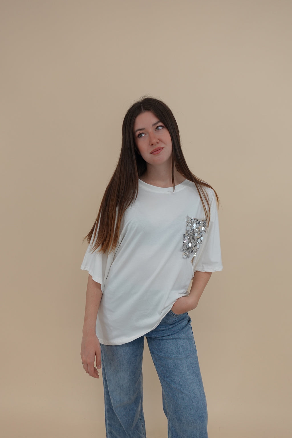 T-shirt Elettra Bianca