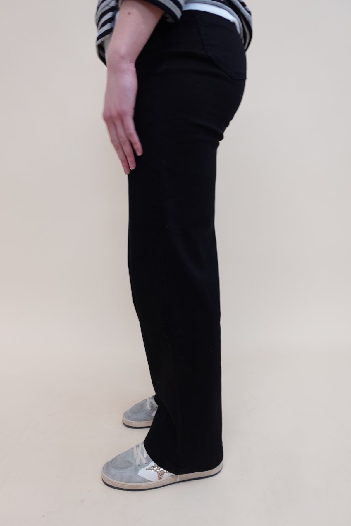 Jeans Palazzo Black