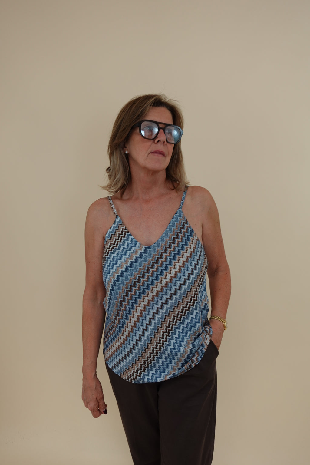Canotta Miss Azzurra