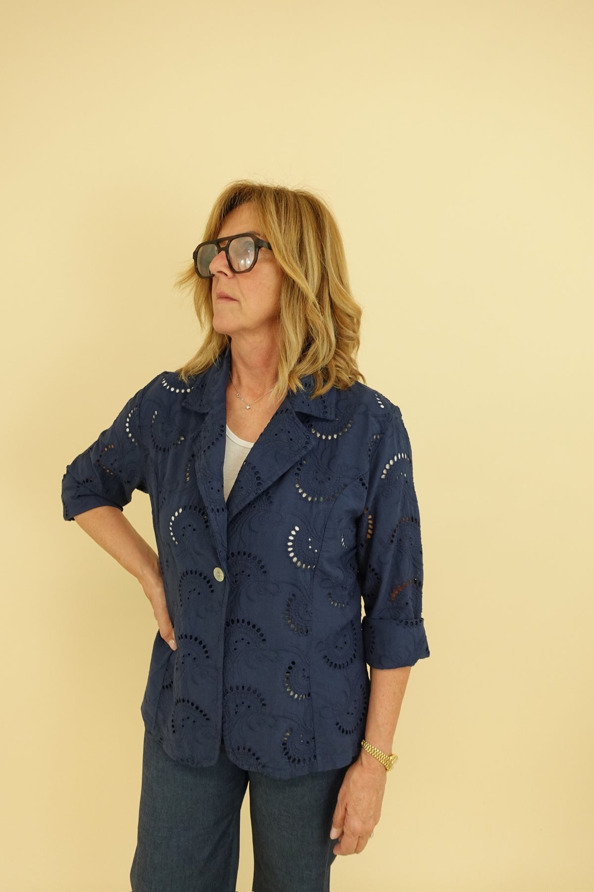 Giacca Margherita Blu