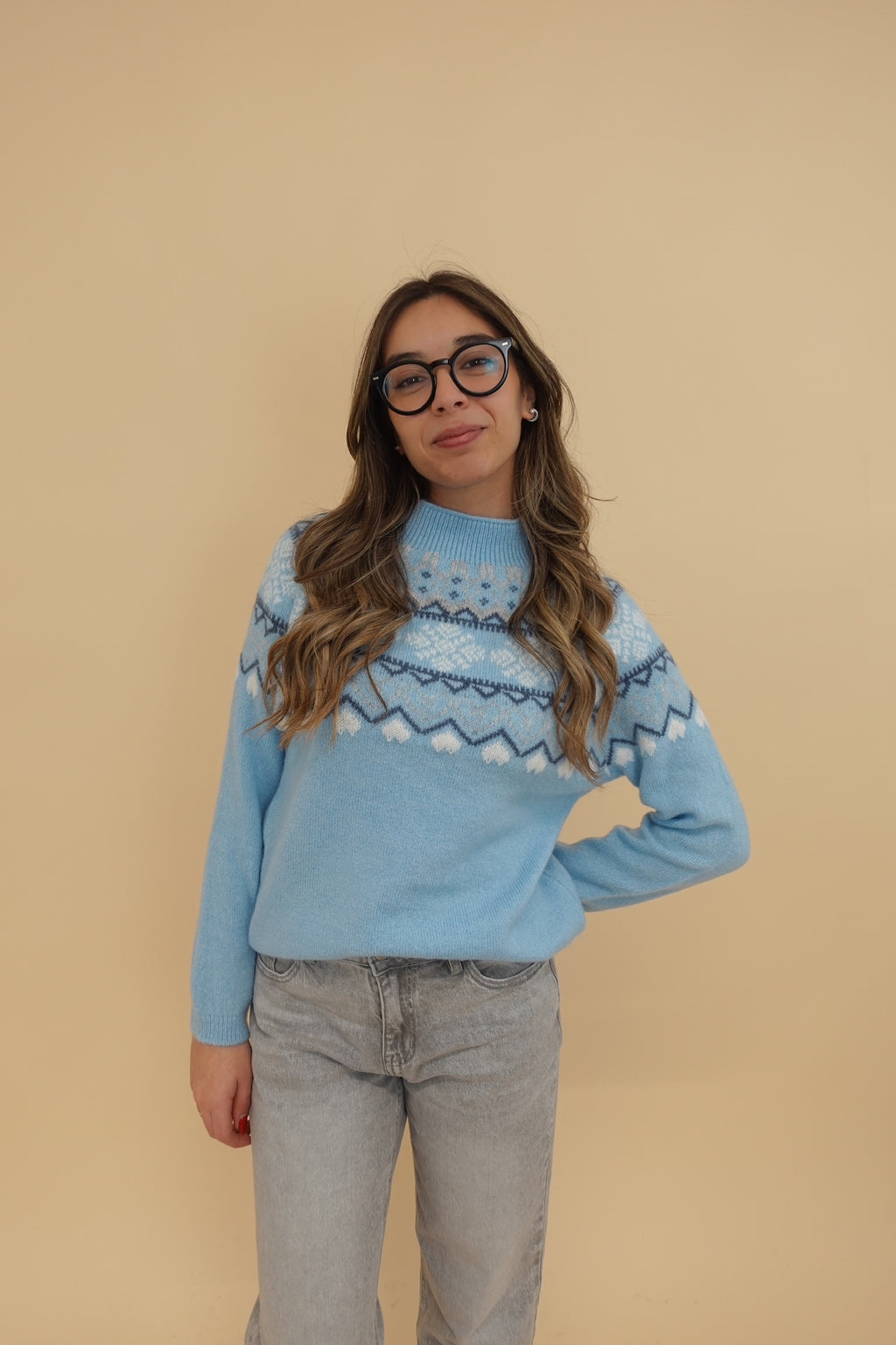 Maglione Snow Azzurro