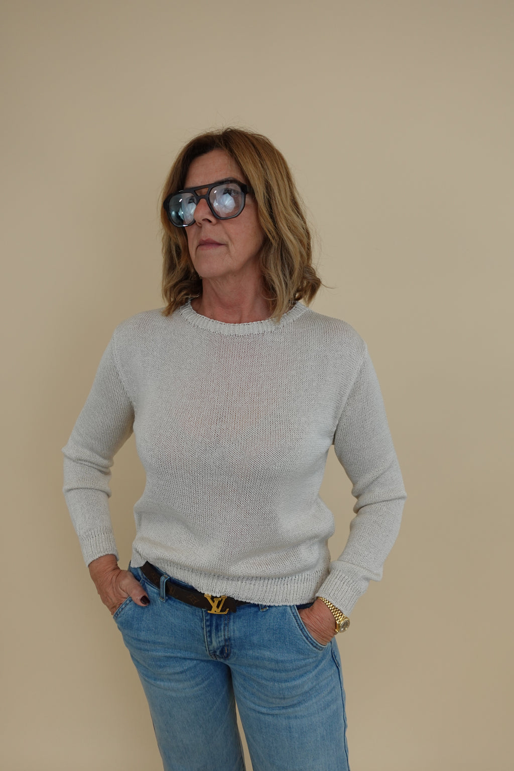 Maglione Easy Beige