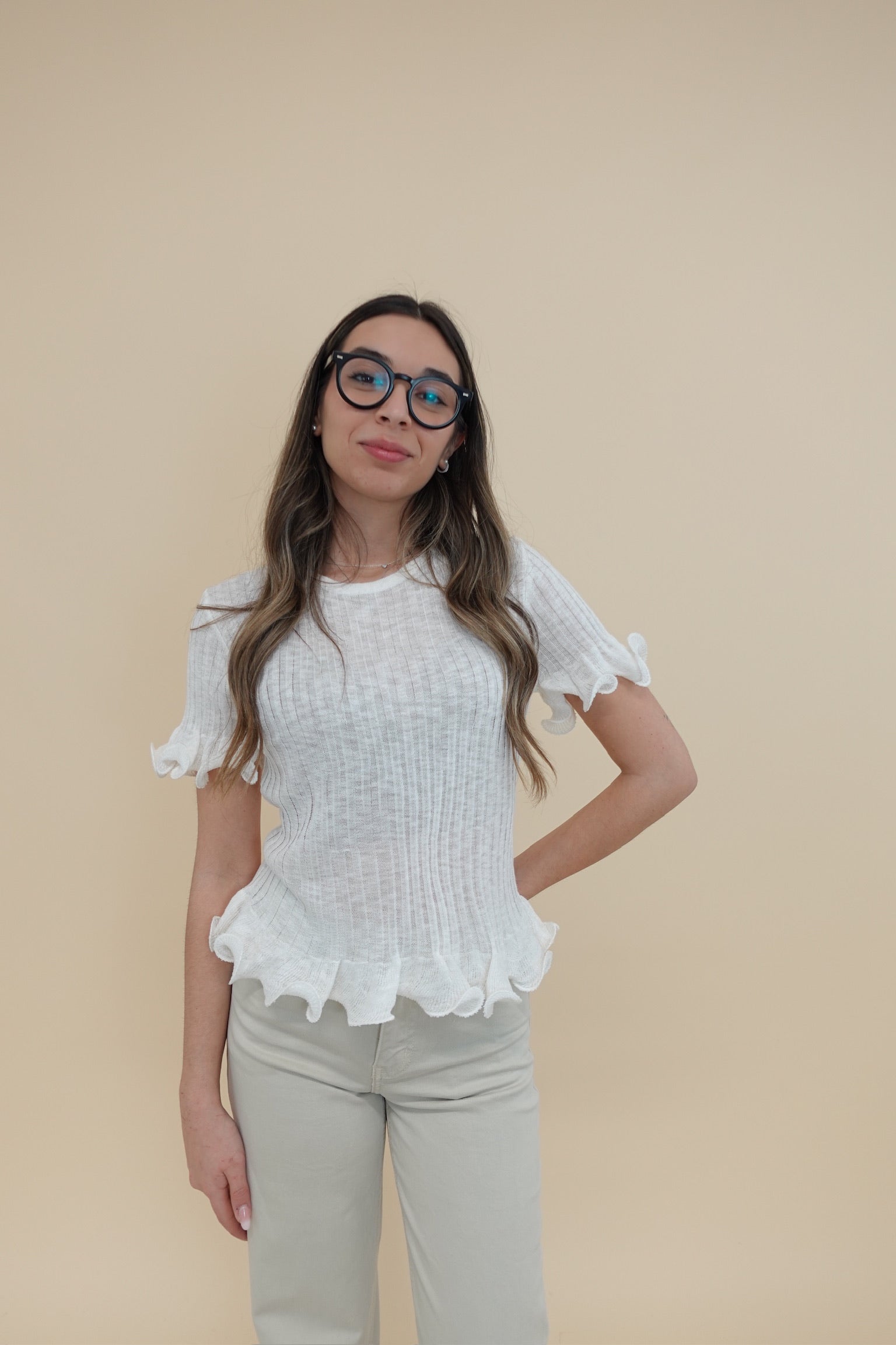 Maglia Chic Bianco