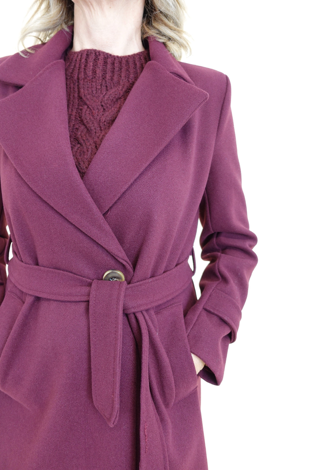 Cappotto Winter Shorts Bordeaux