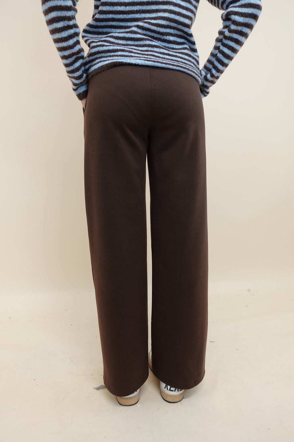 Pantalone Moda Marrone