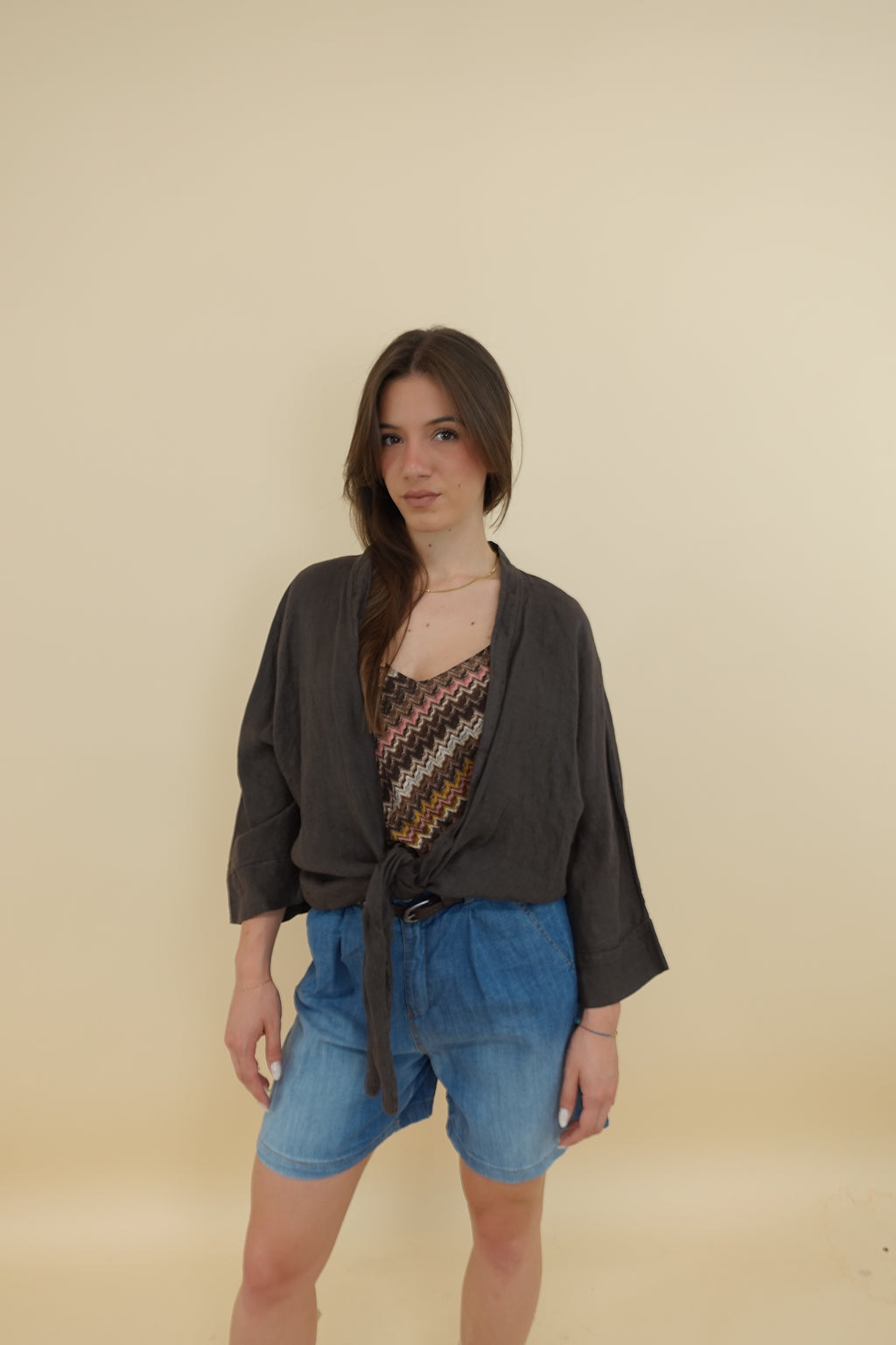 Camicia Corsica Marrone
