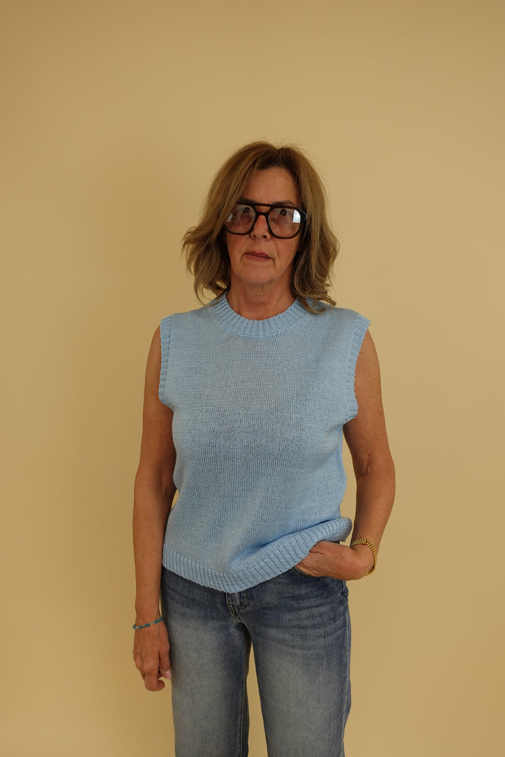 Gilet Alessia Azzurro