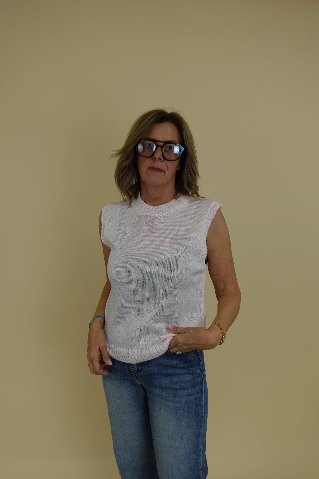 Gilet Alessia Rosa