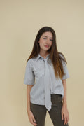 Camicia Miriam Marrone