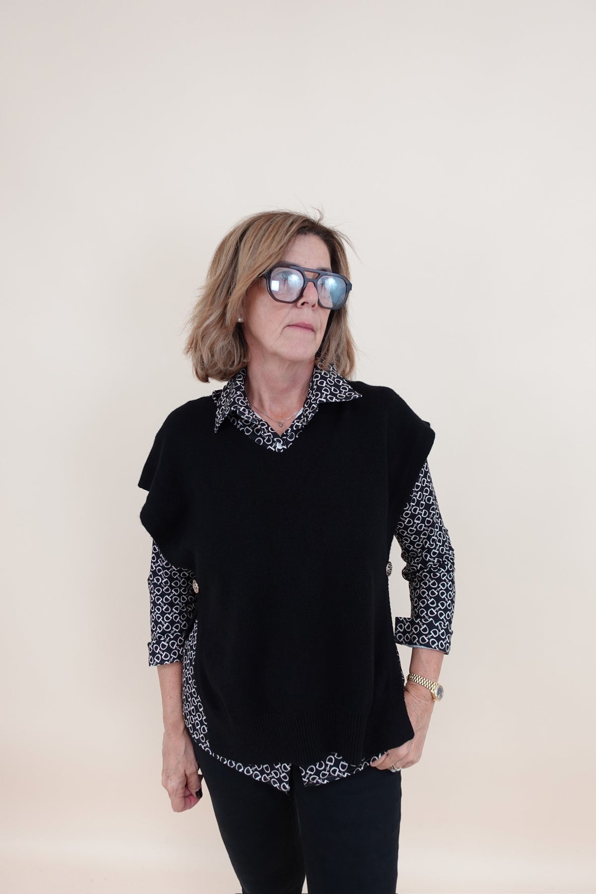 Gilet Carmen Nero