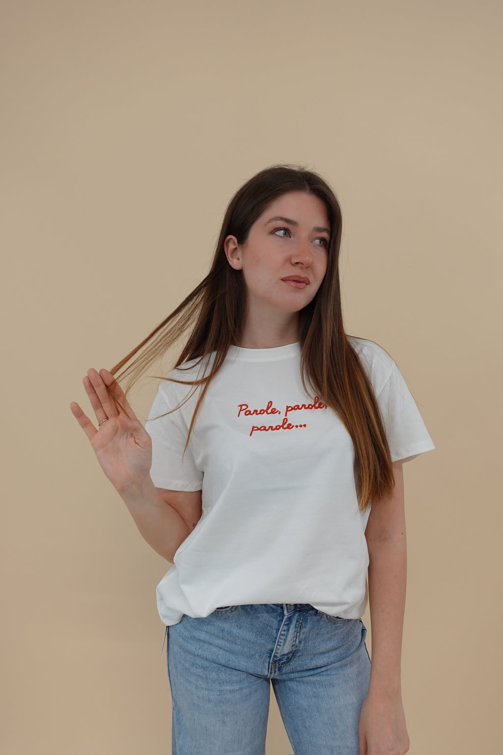 T-shirt Parole Rossa