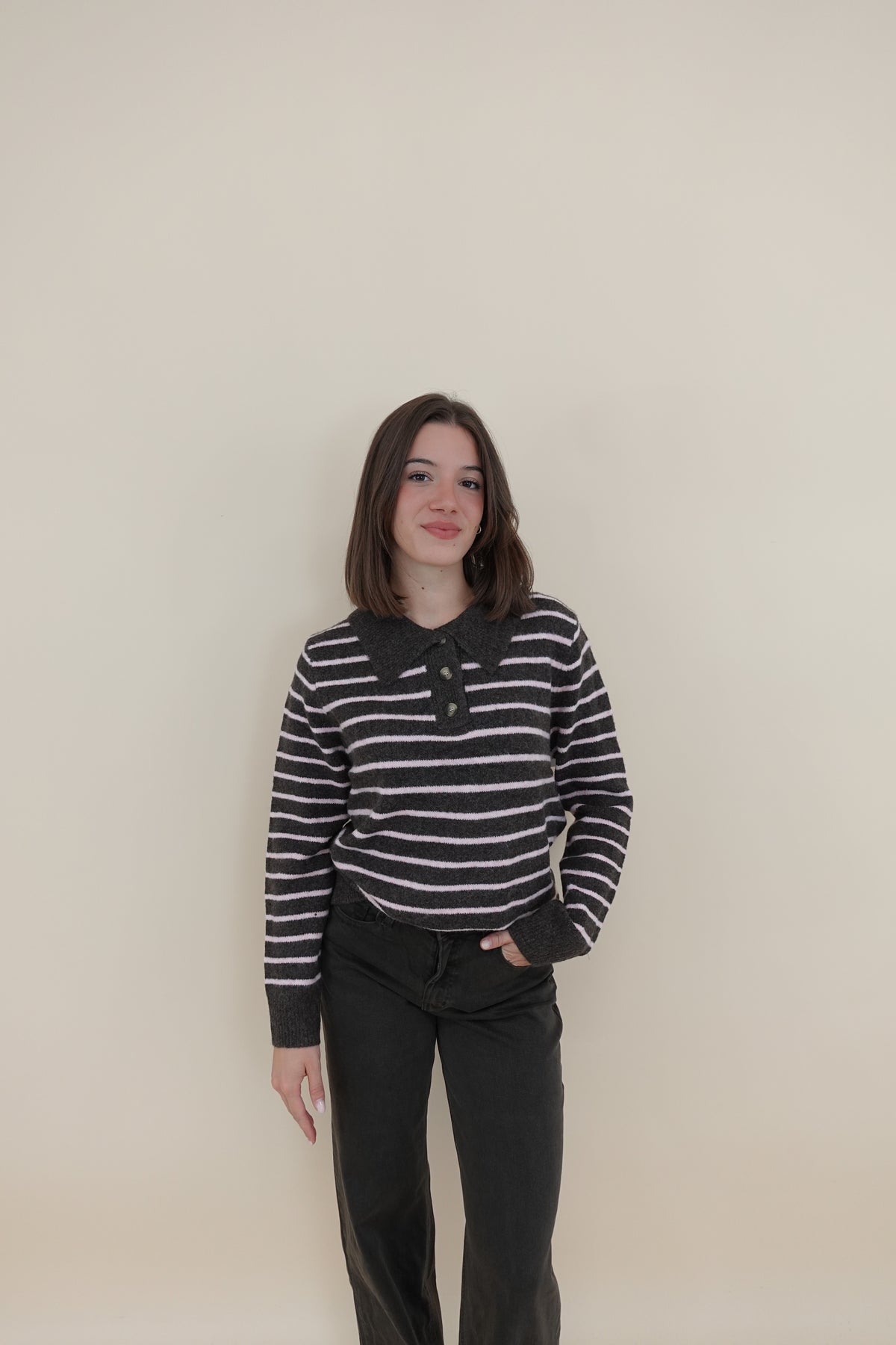 Maglione Line Pink