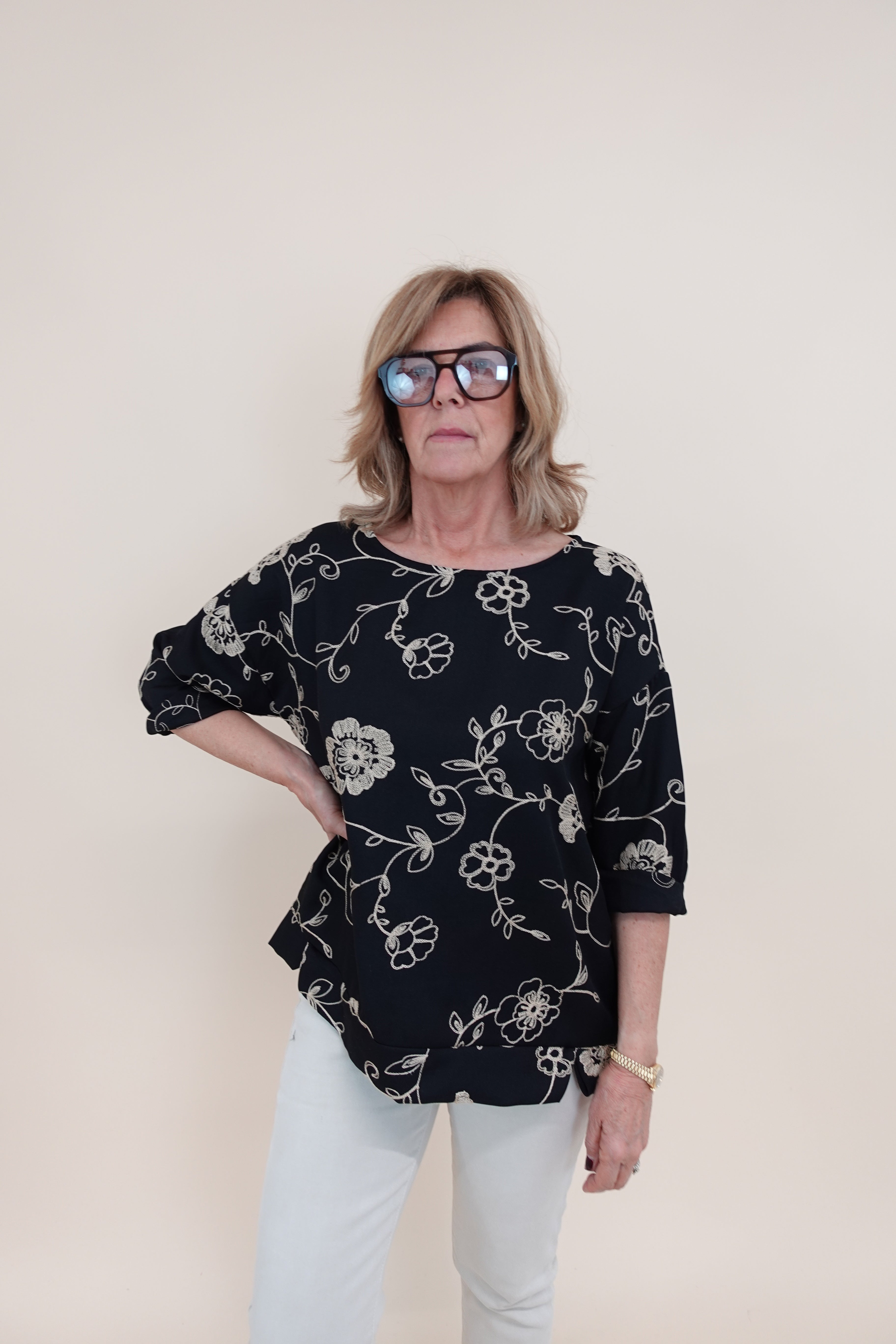 Maglia Roberta Big Nera