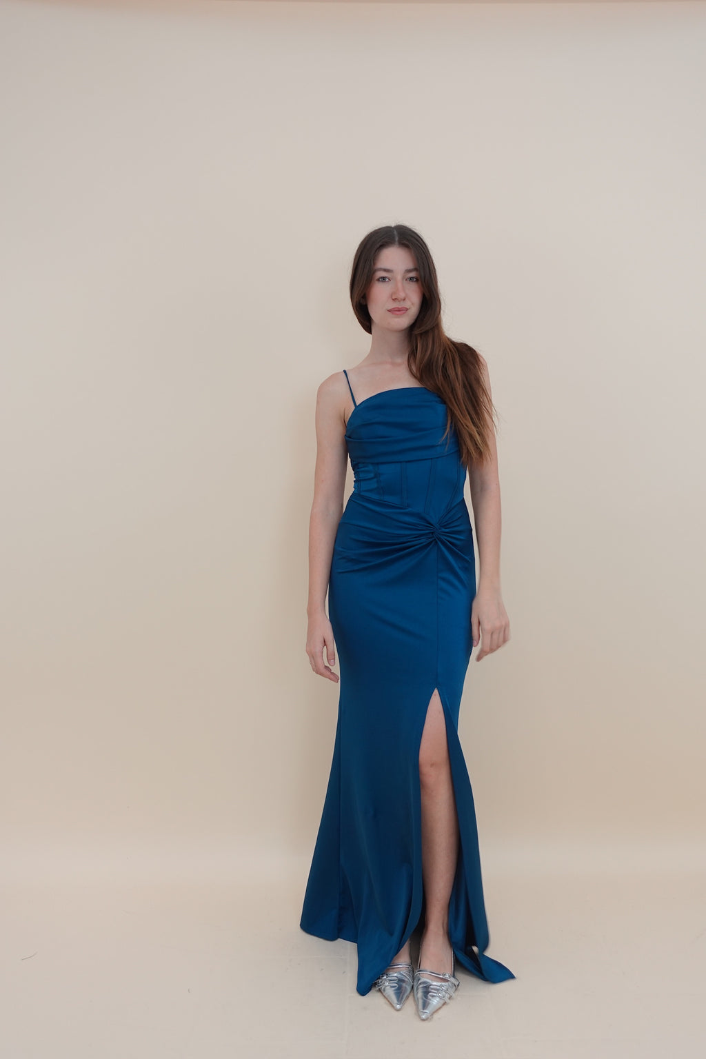 Abito Aurora Petrolio