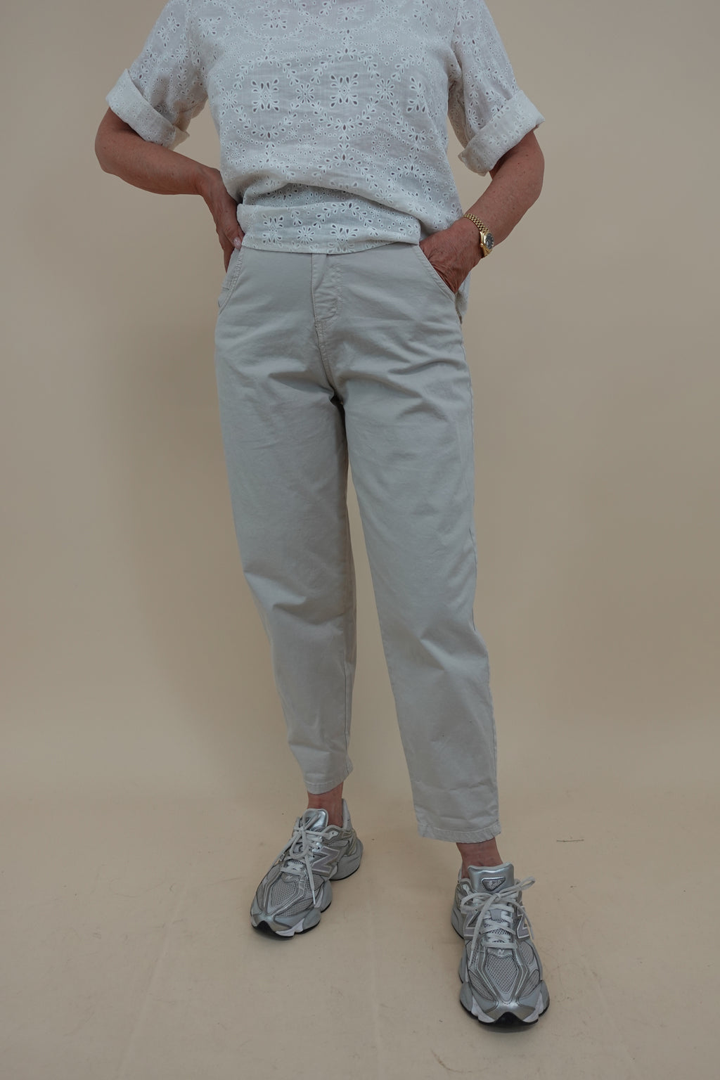 Pantalone Francesca Beige