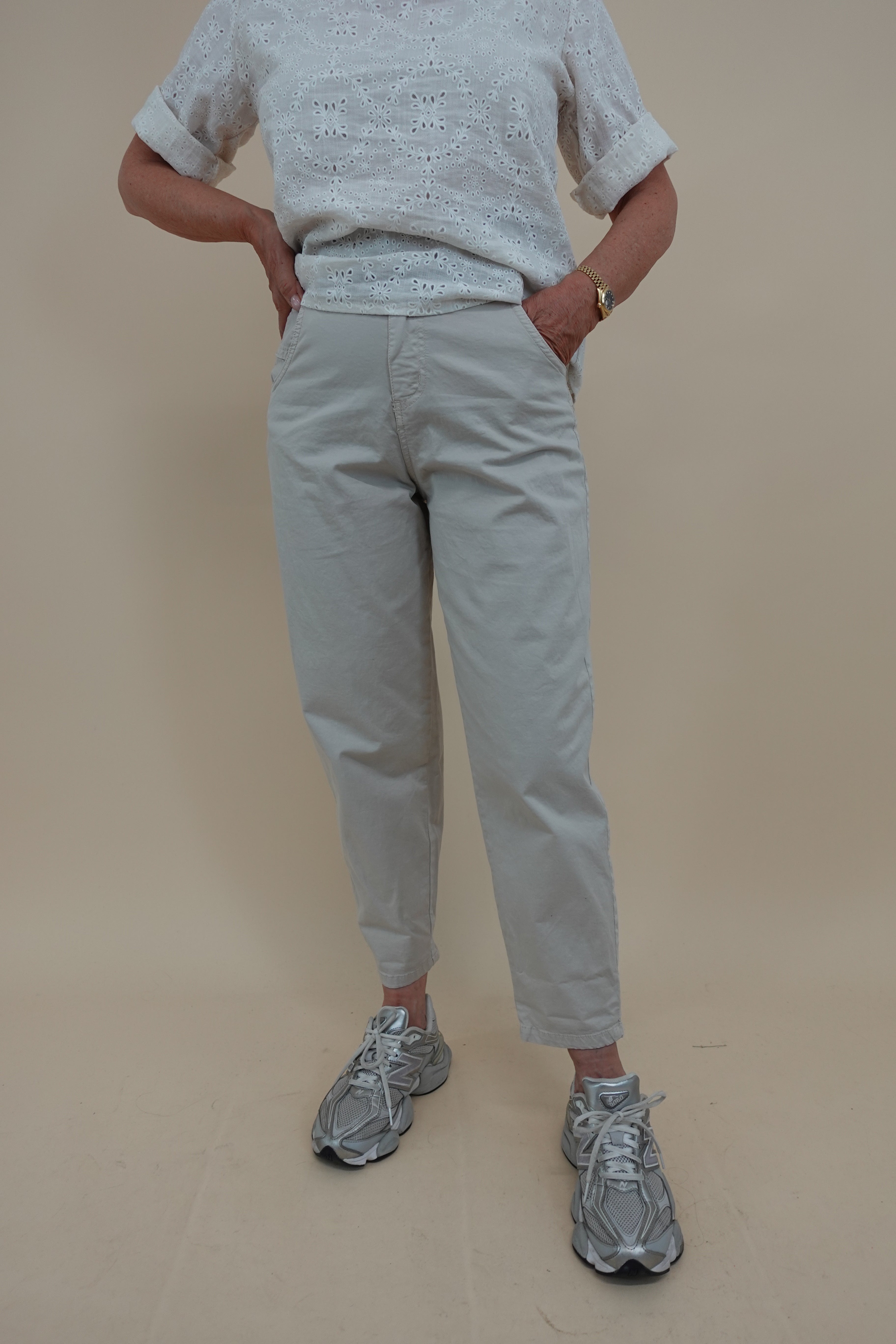 Pantalone Francesca Beige
