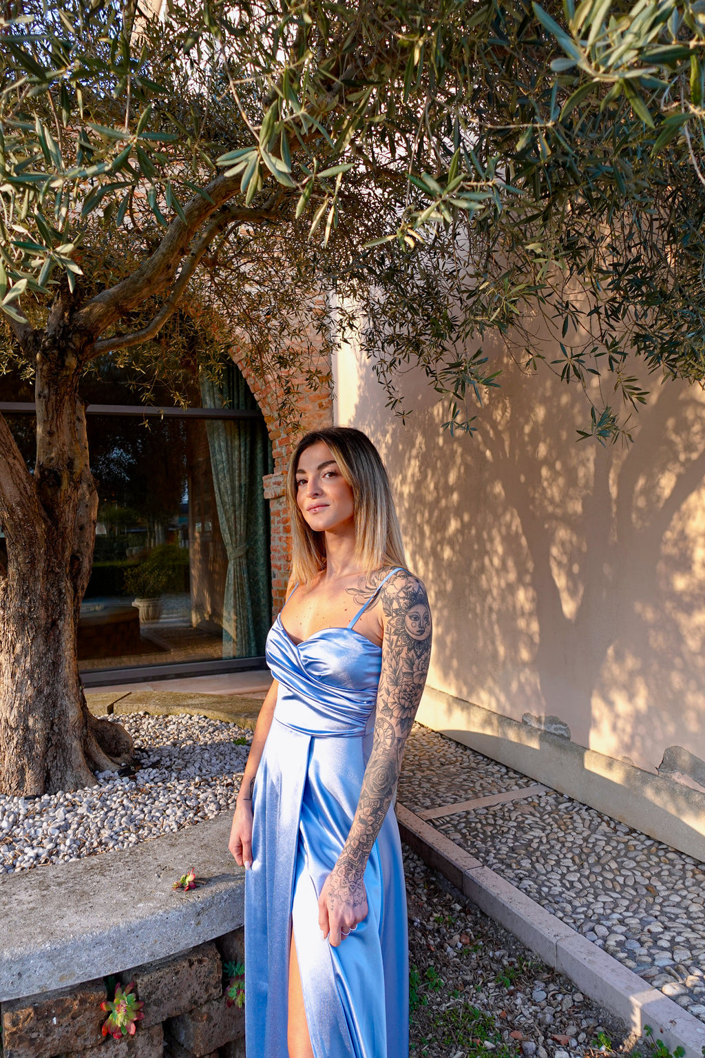 Abito Silvia Azzurro