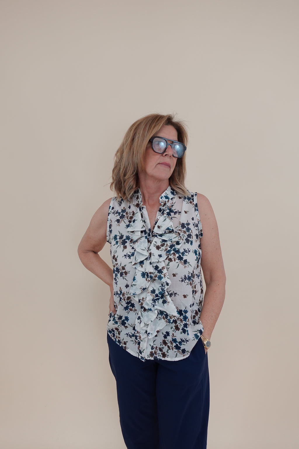 Camicia Luciana Blu