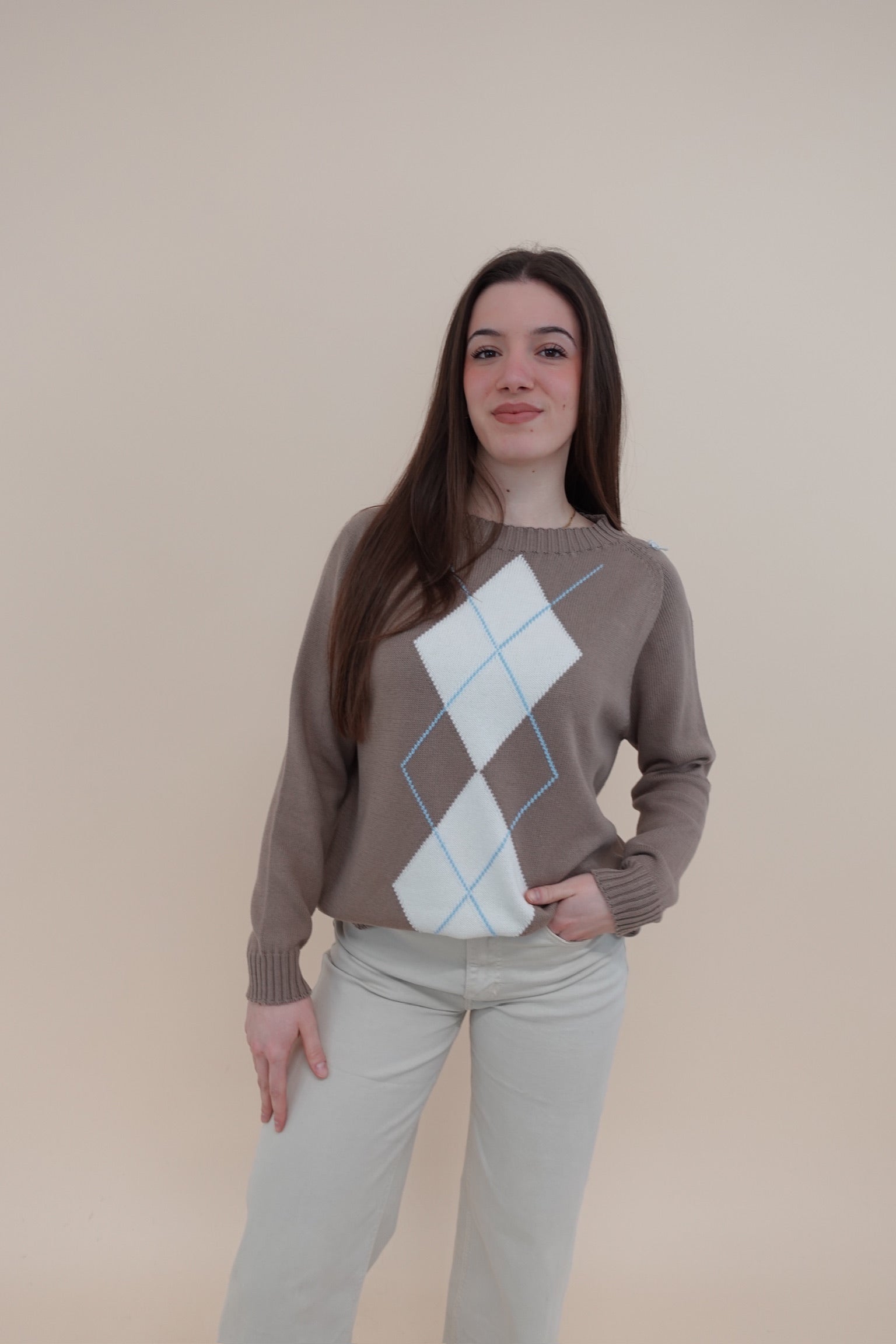 Maglione Stefania Brown