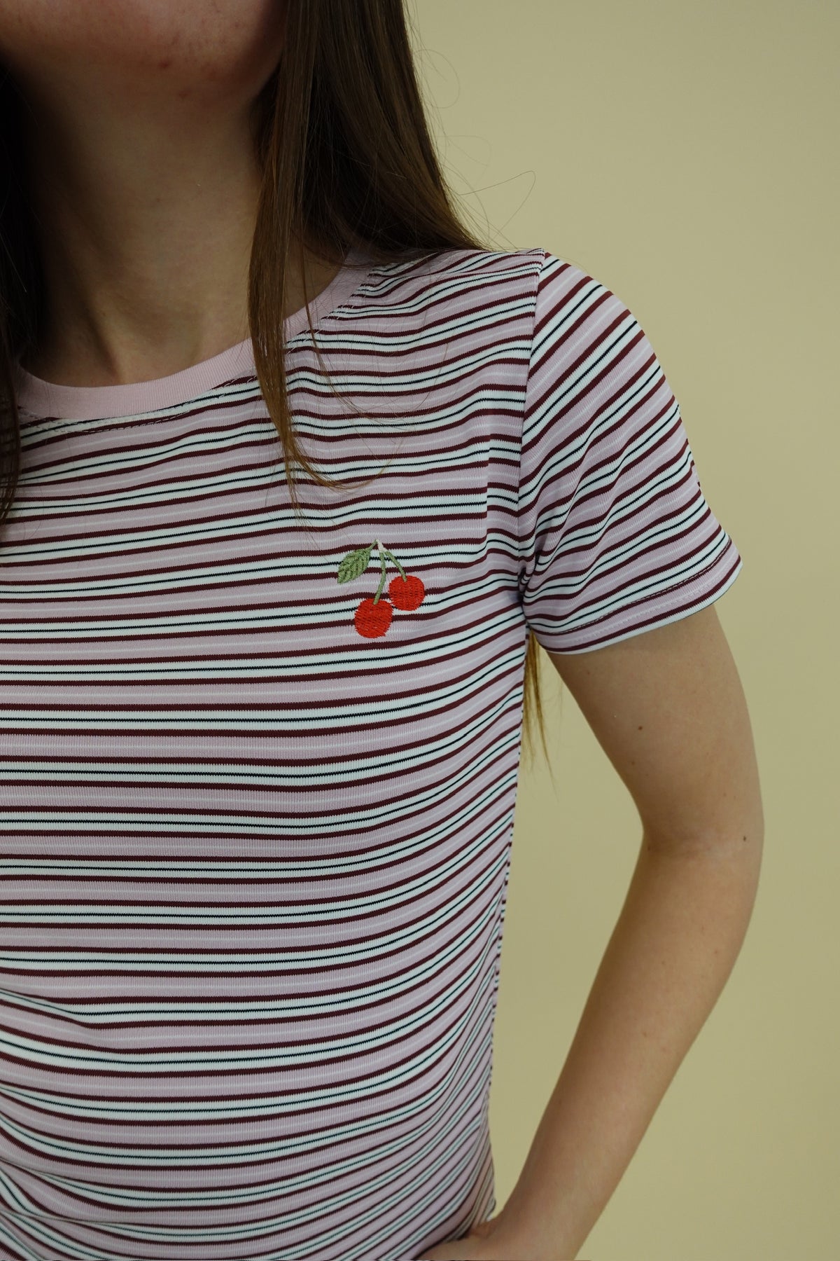 T- Shirt Cherry Rosa