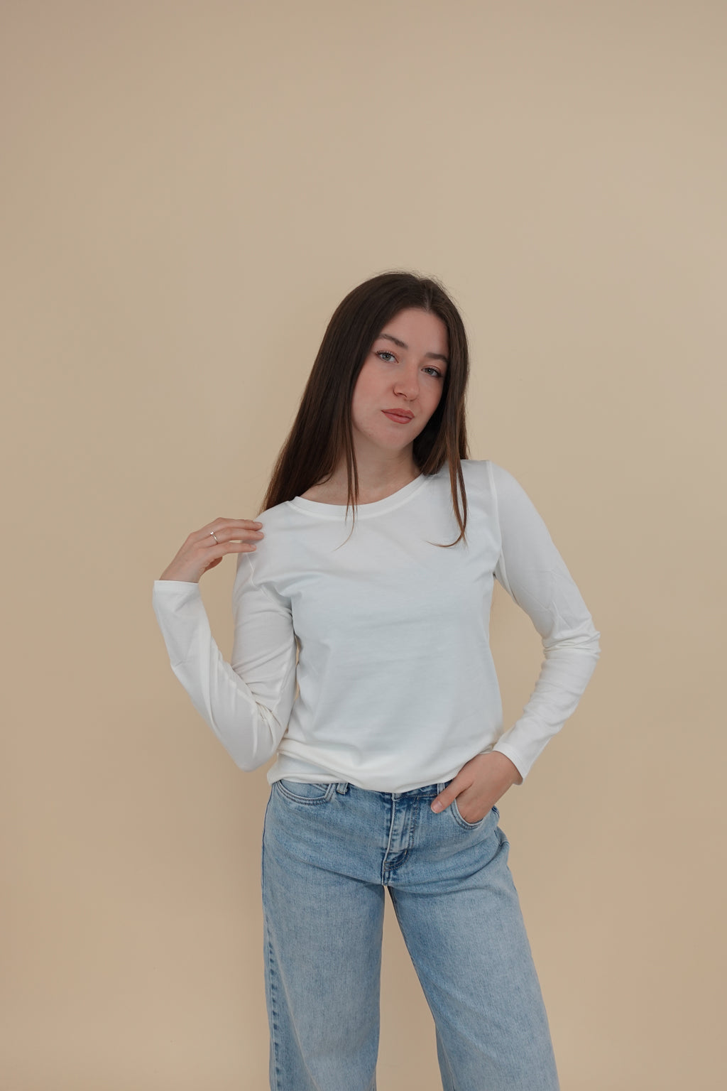 Maglia Basic Bianca