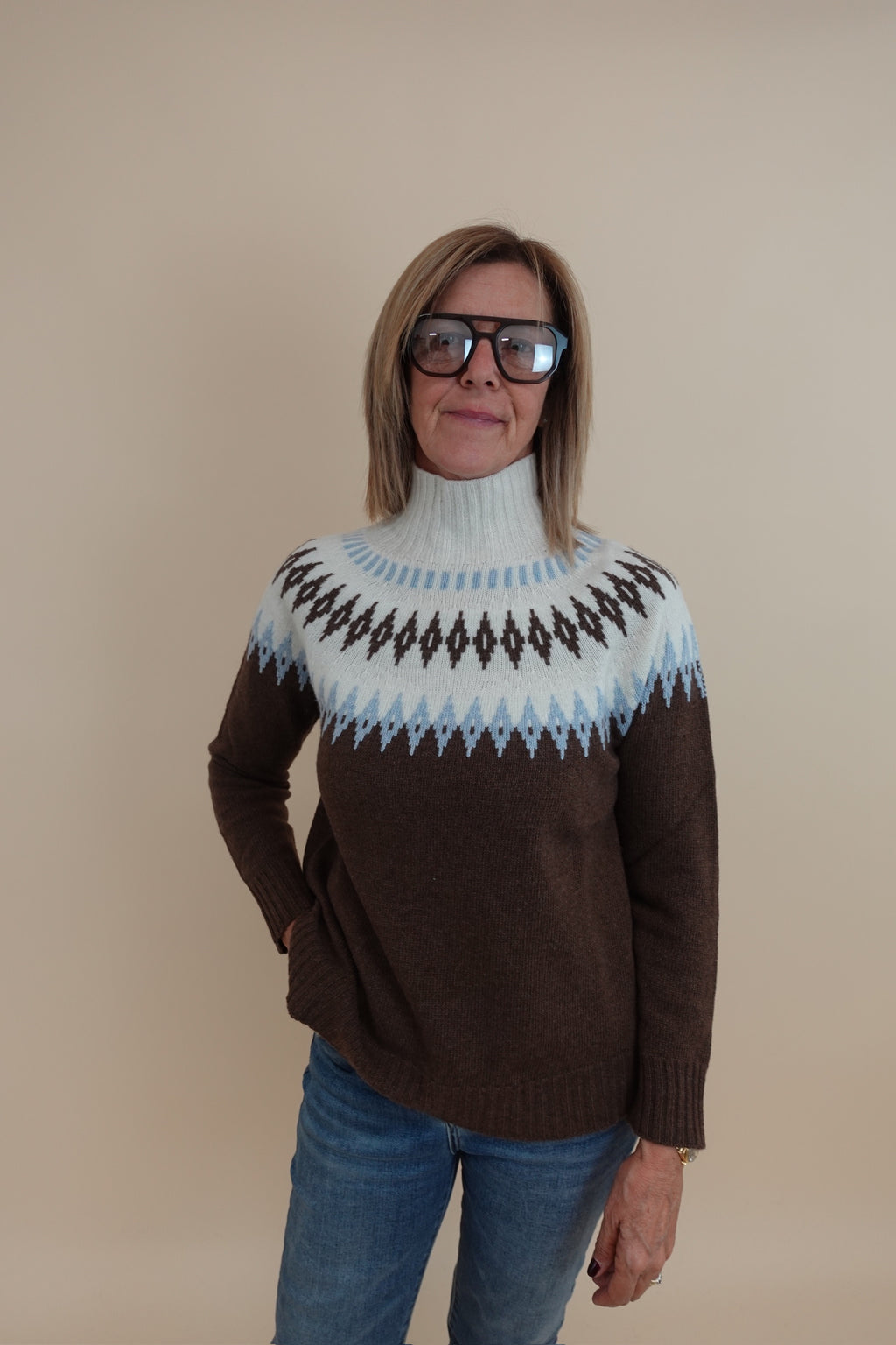 Maglione Ortisei Marrone