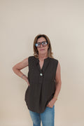 Camicia Federica Marrone