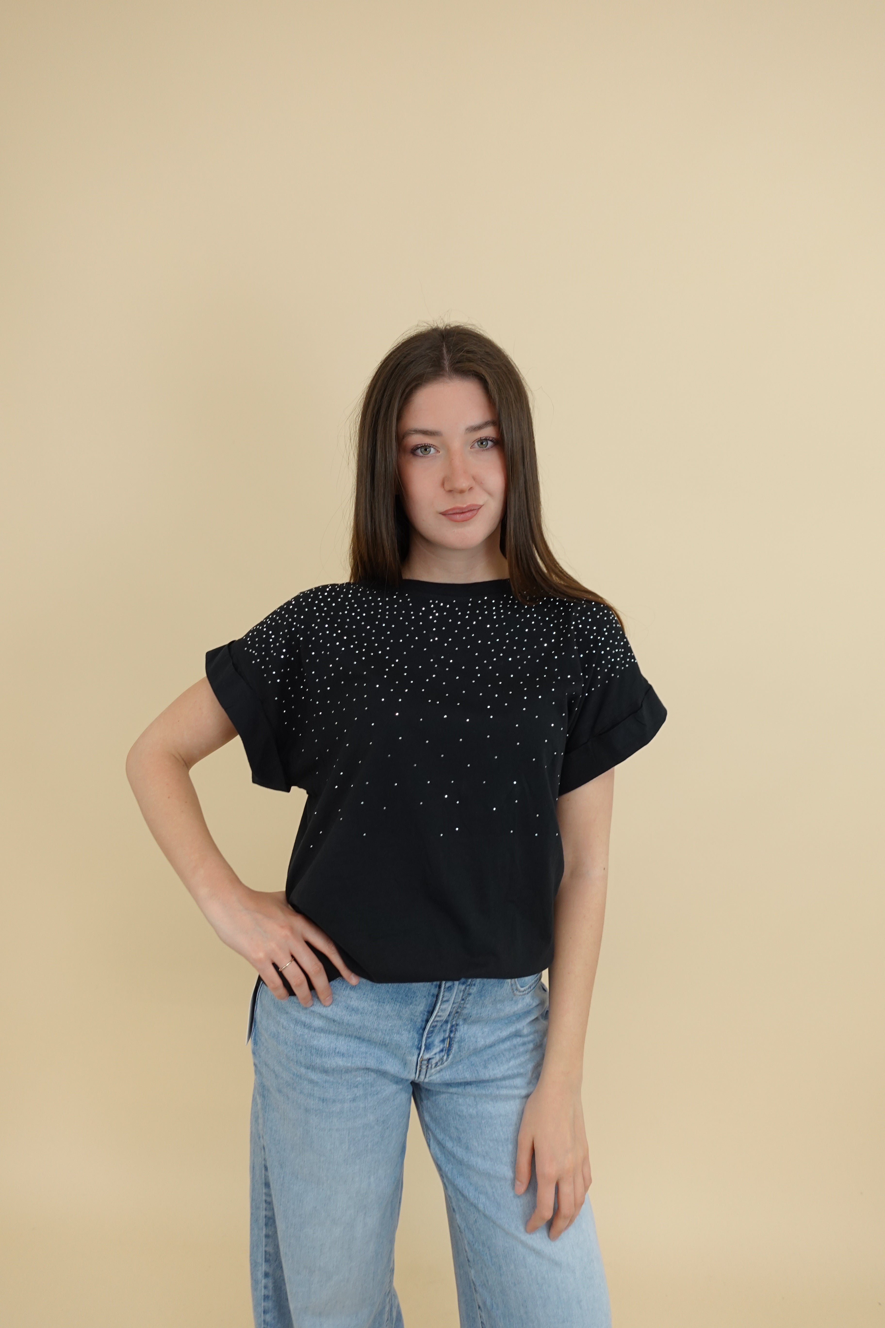 T-shirt Brillo Nera