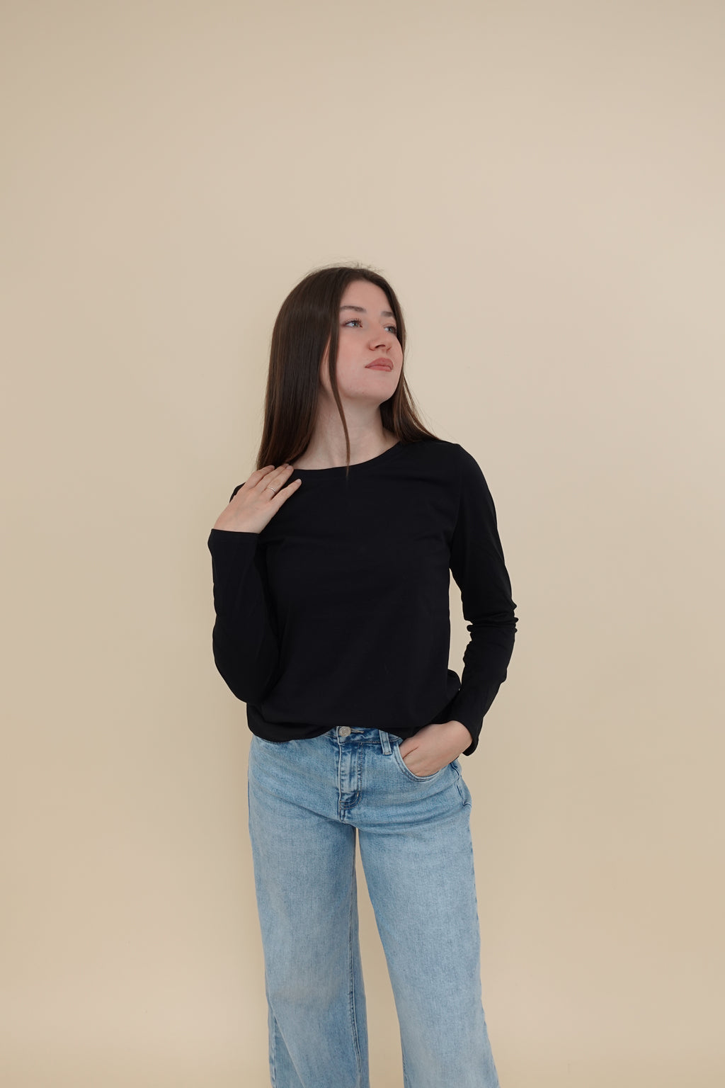 Maglia Basic Nera