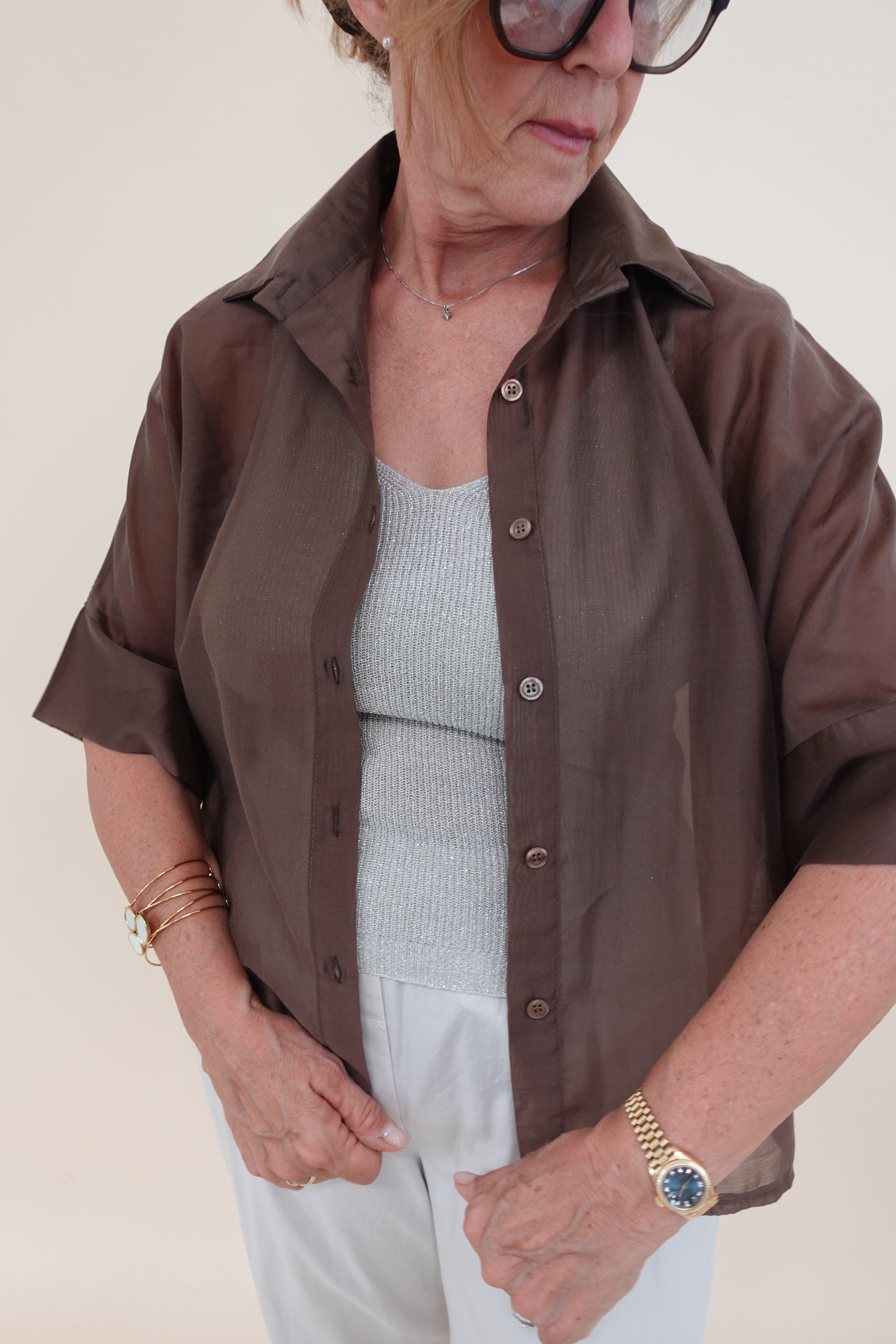 Camicia Forest Marrone