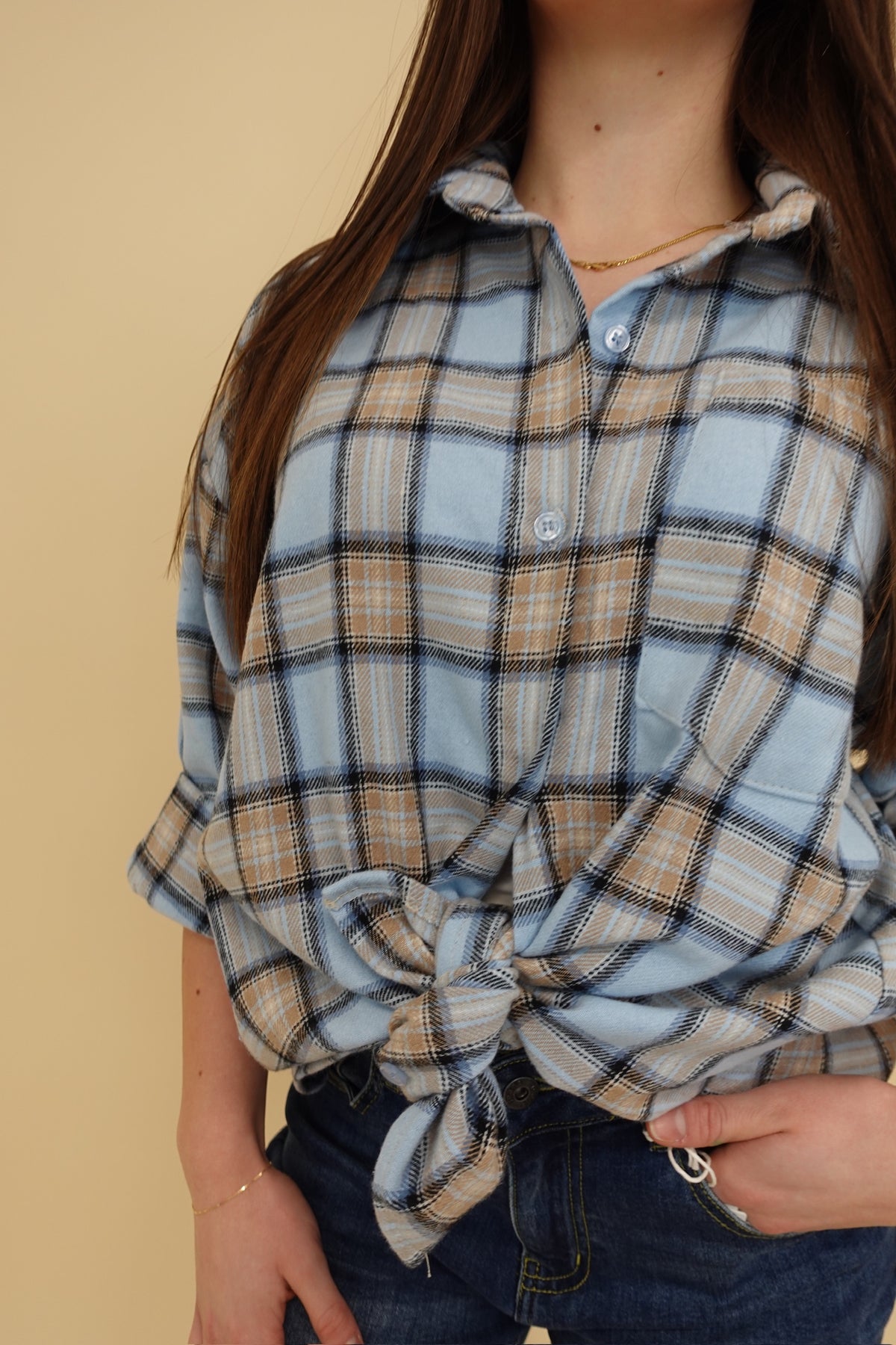 Camicia Silvia Azzurra