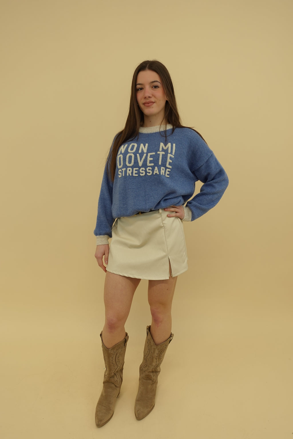 Gonna Benedetta Beige