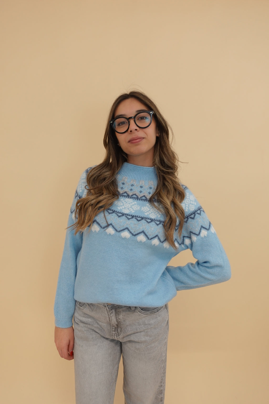 Maglione Snow Azzurro