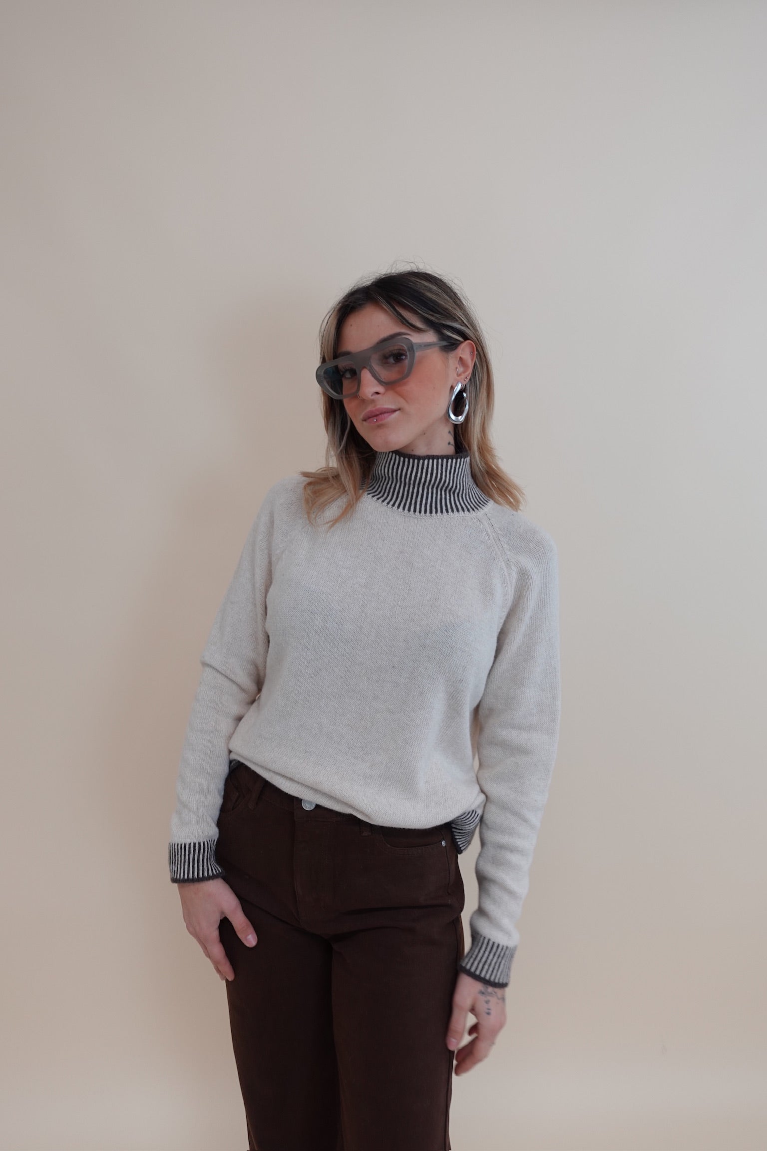 Maglione Campiglio Beige