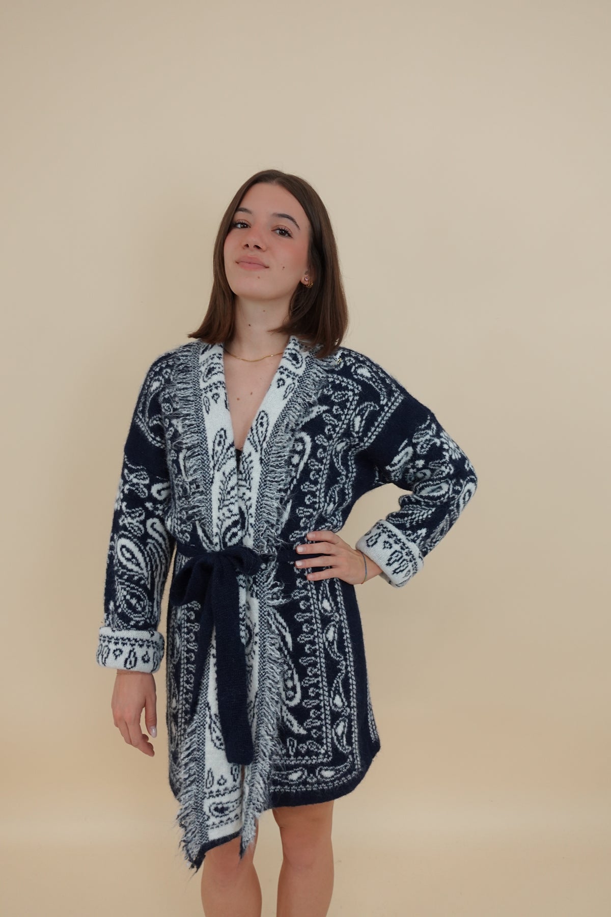 Cardigan Garda Blu