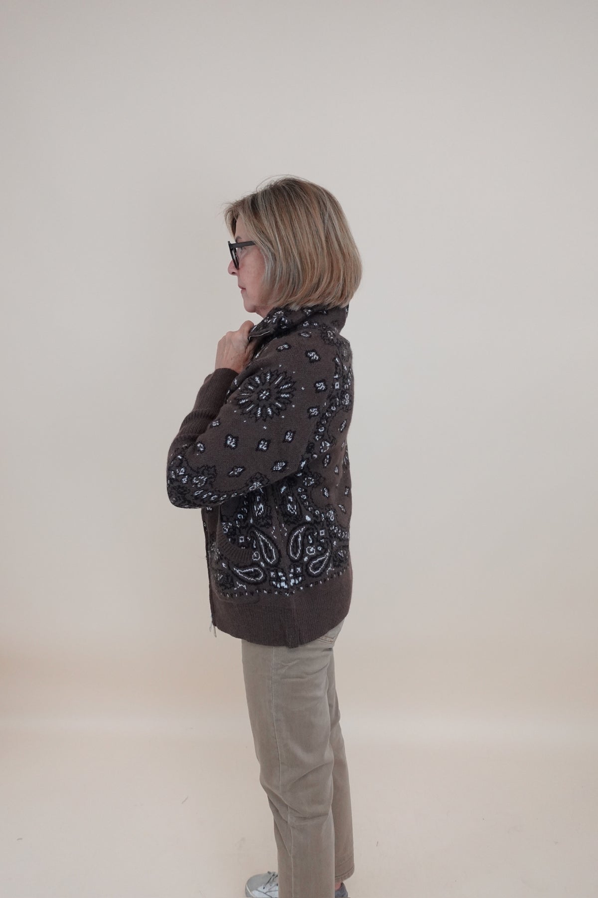 Cardigan Urbis Marrone