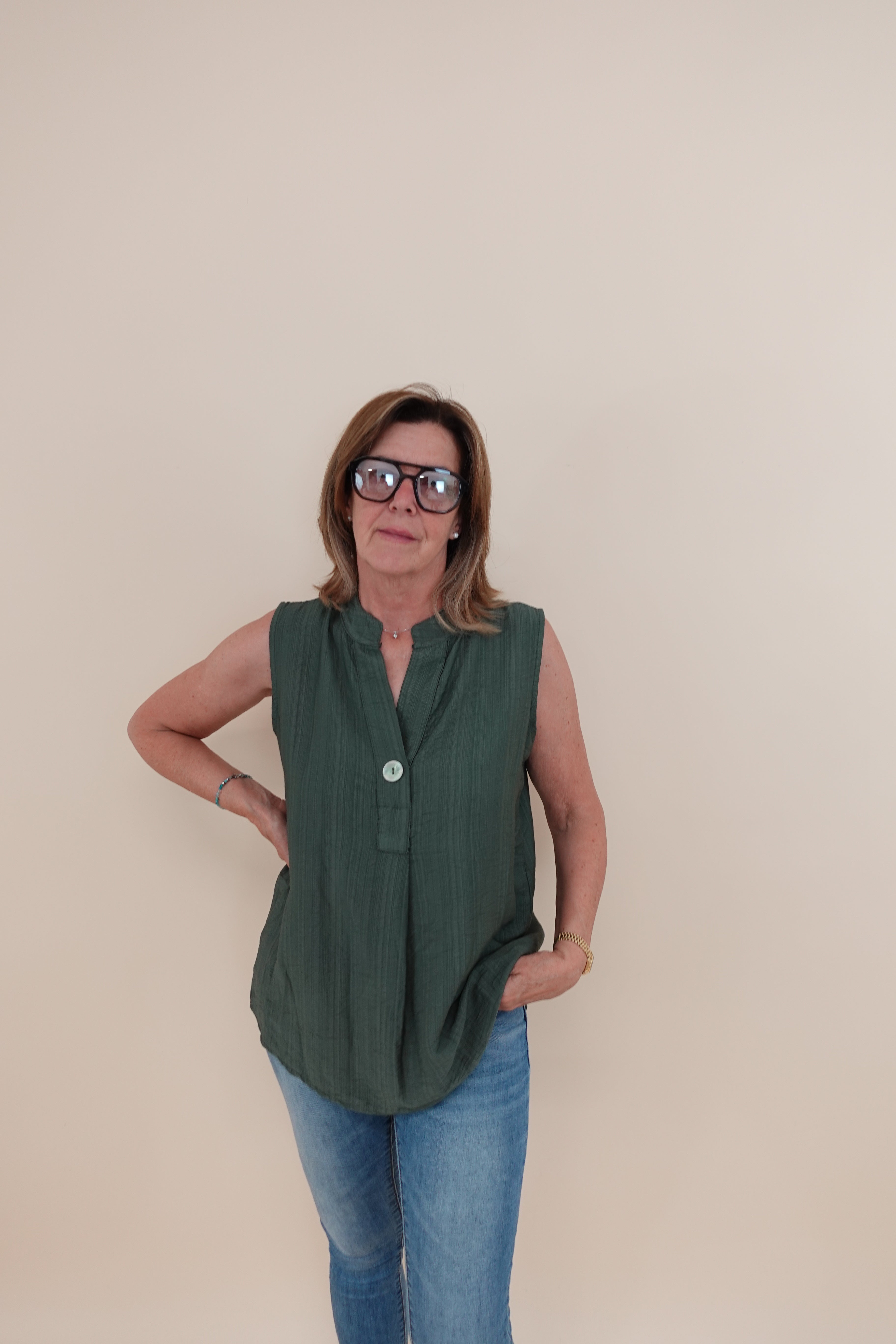 Camicia Federica Verde