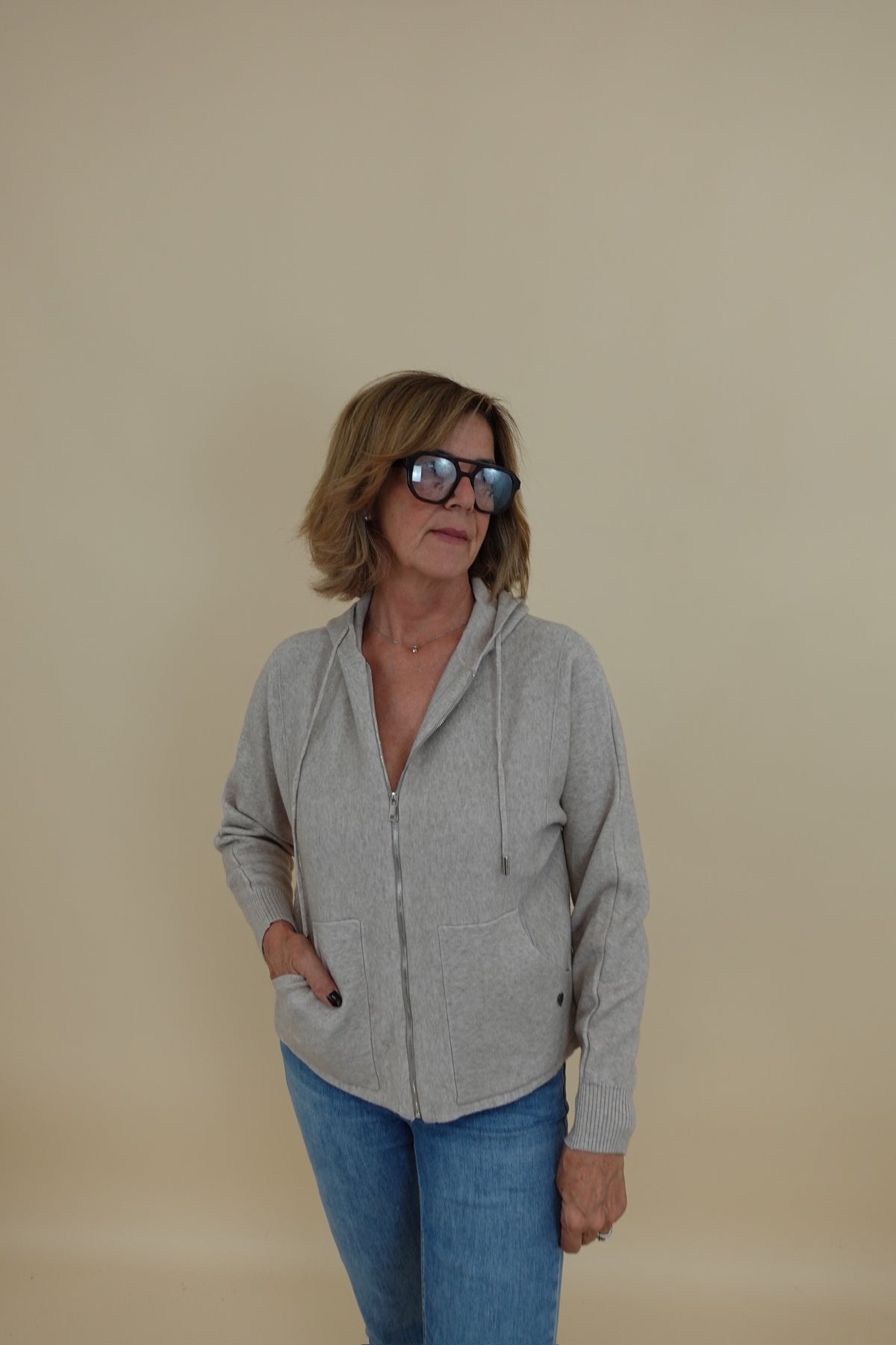 Felpa Alfa Beige
