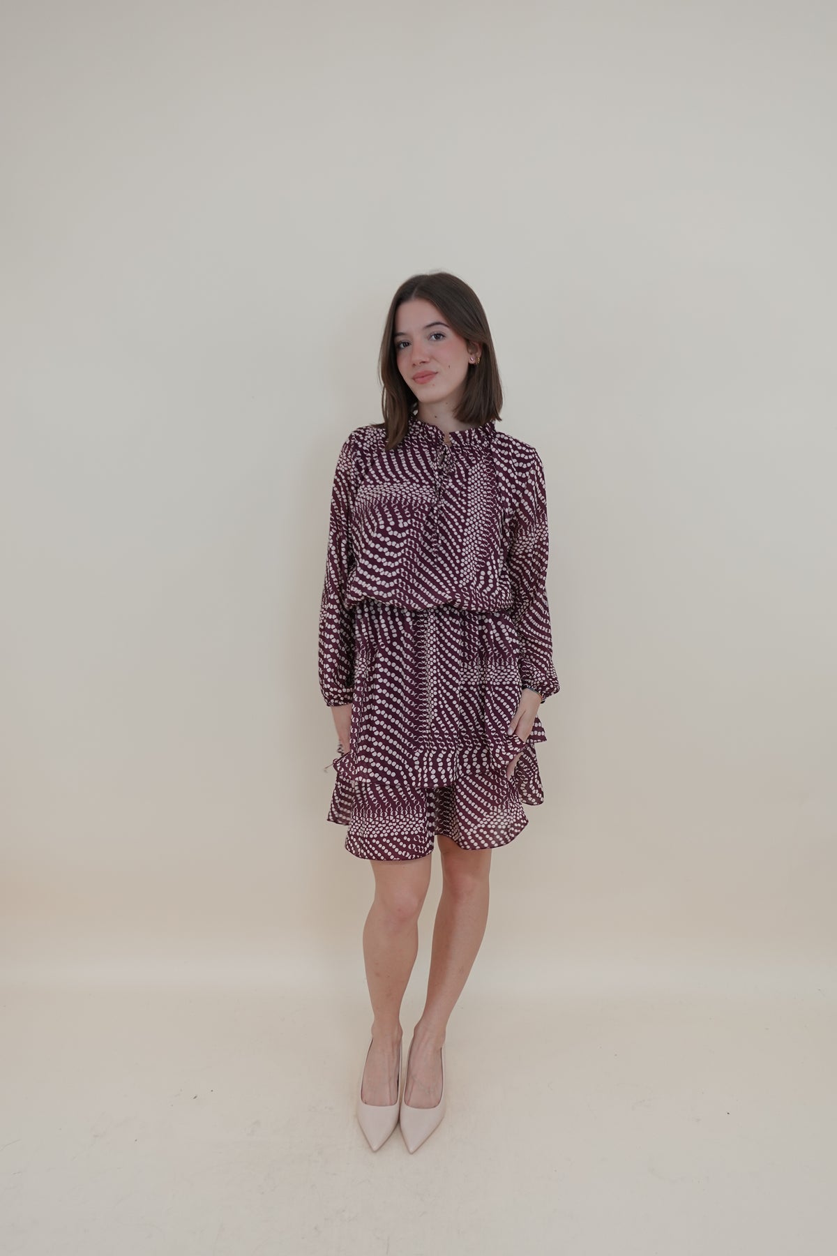 Abito Sonia Bordeaux
