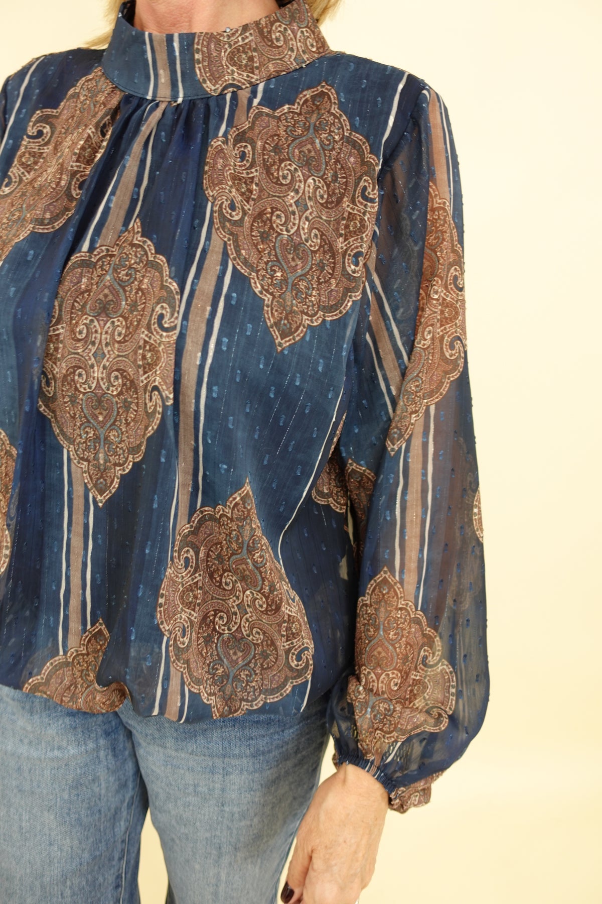 Camicia Oriente Blu