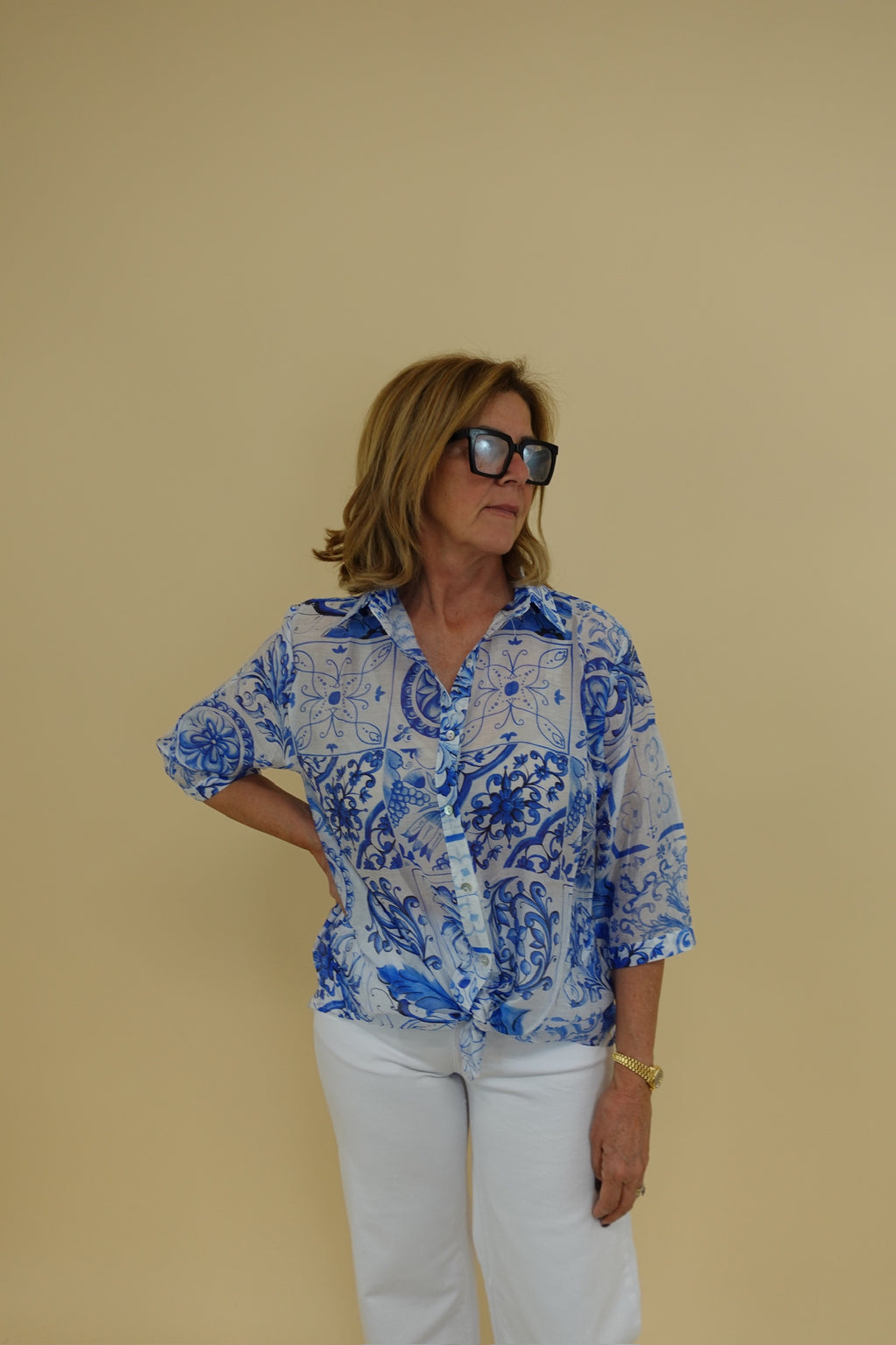 Camicia Santorini