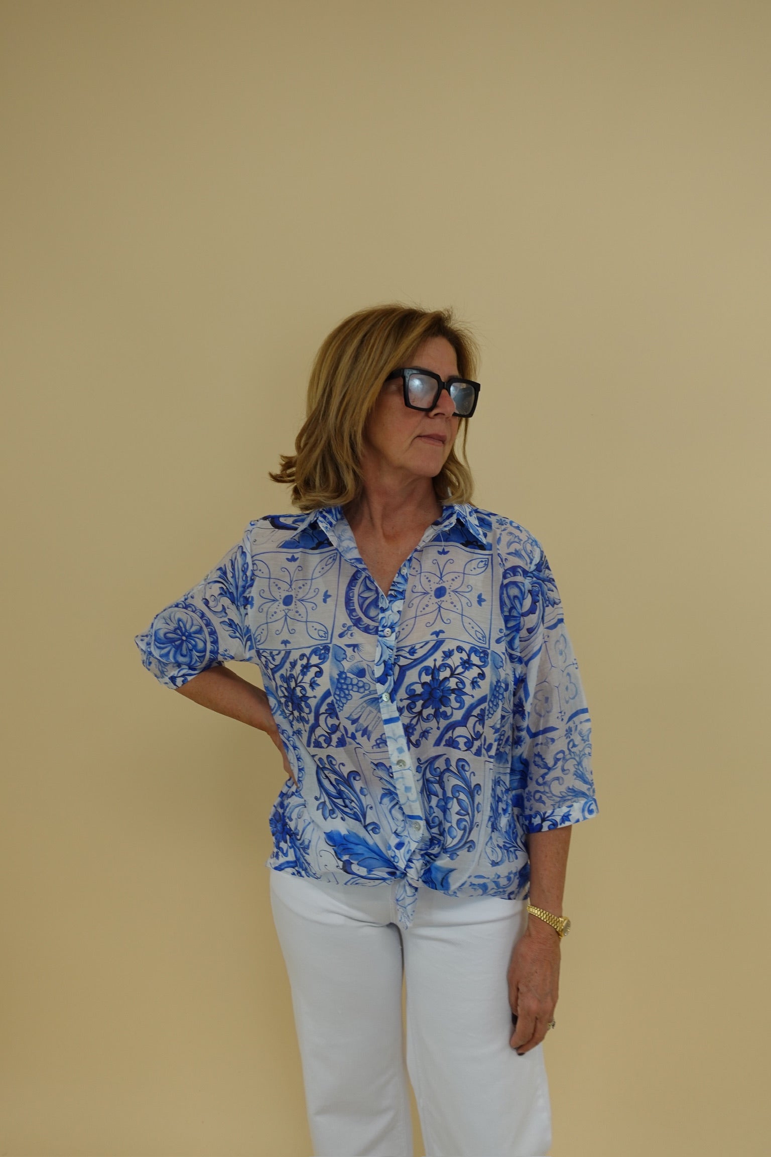 Camicia Santorini