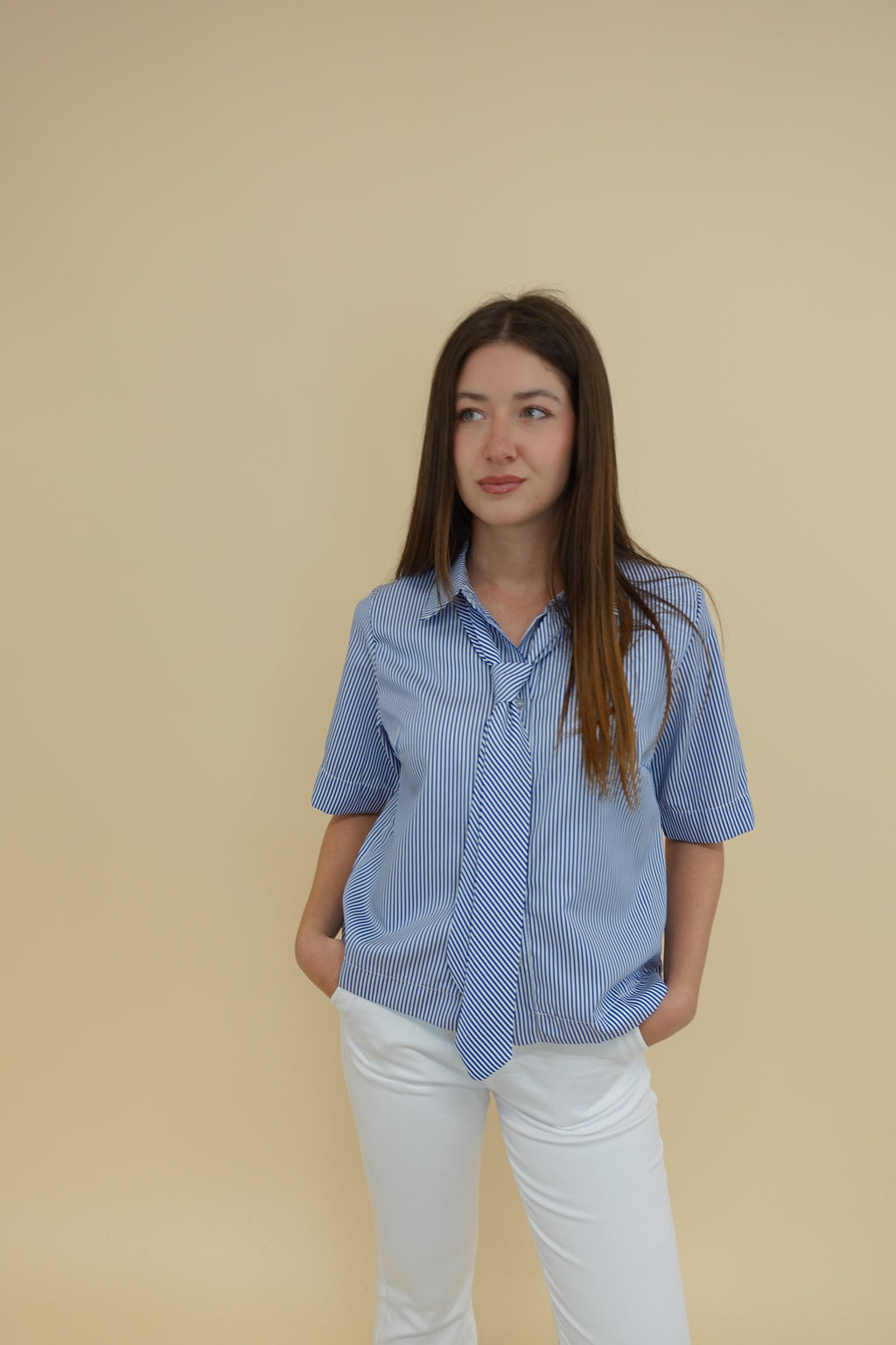 Camicia Miriam Azzurra