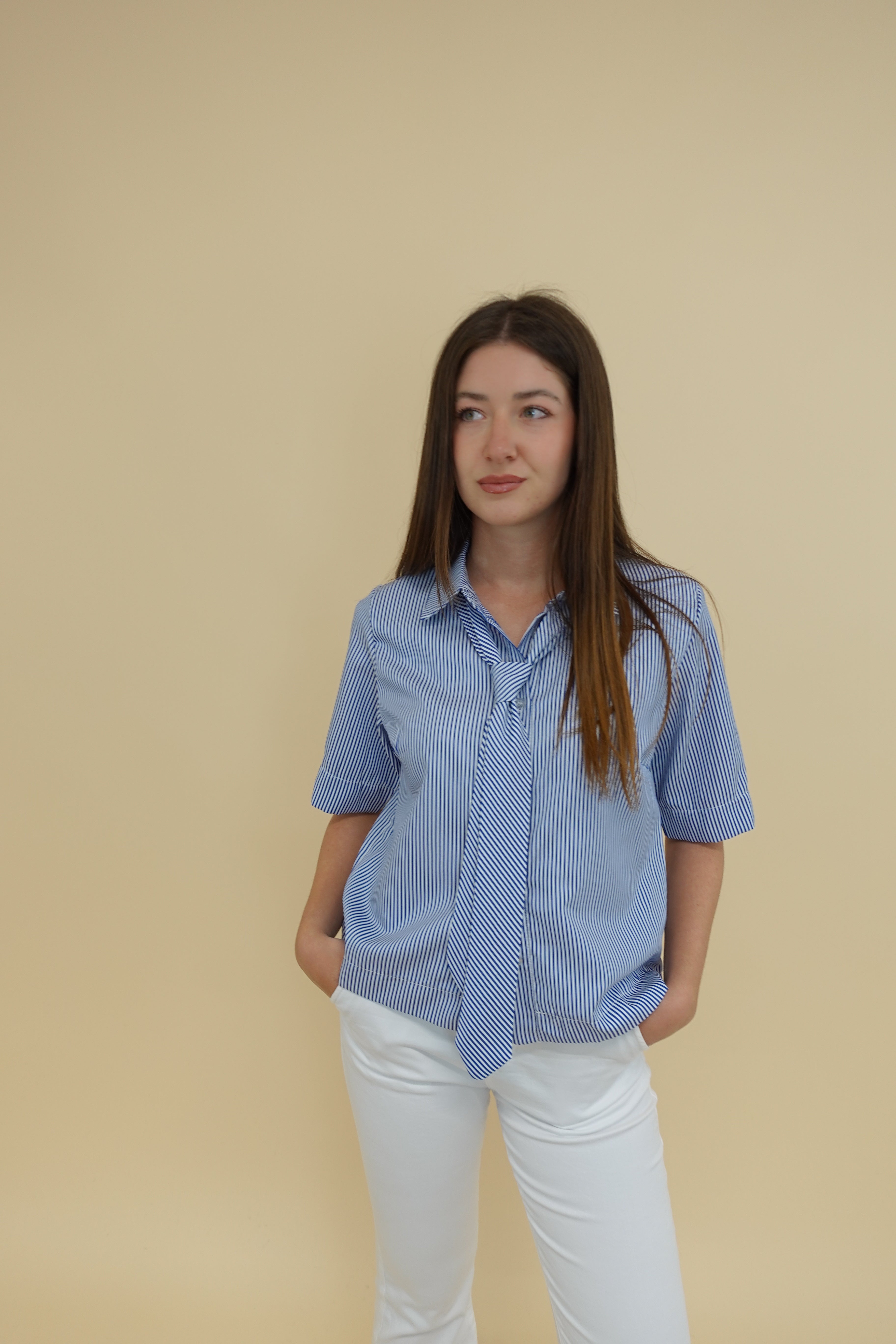 Camicia Miriam Azzurra