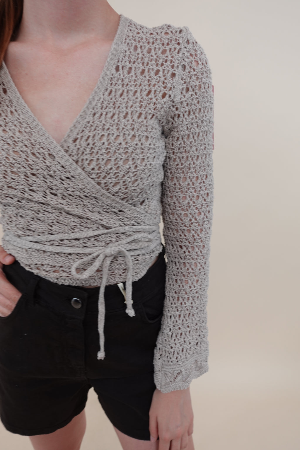 Scaldacuore Traforato Beige