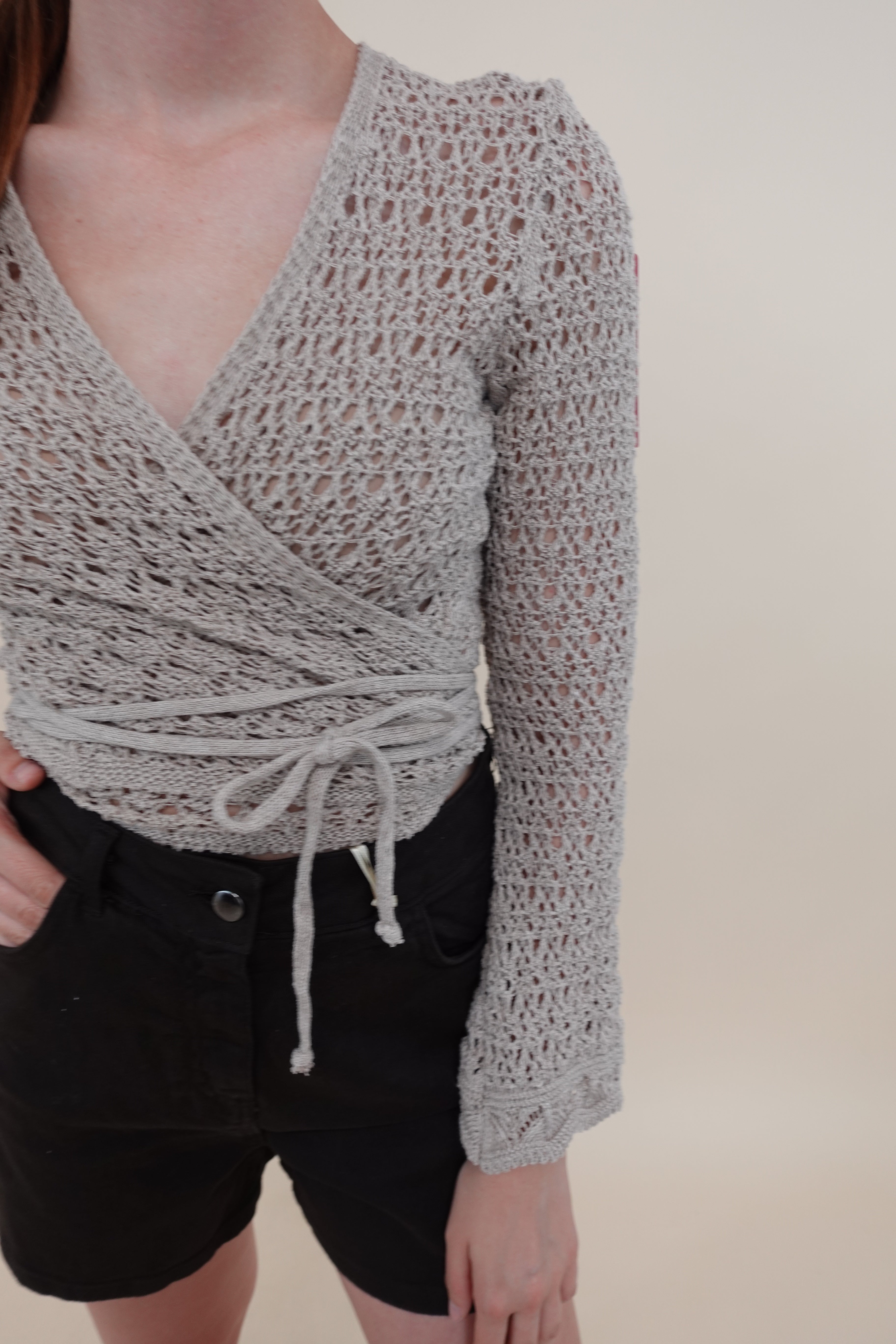 Scaldacuore Traforato Beige