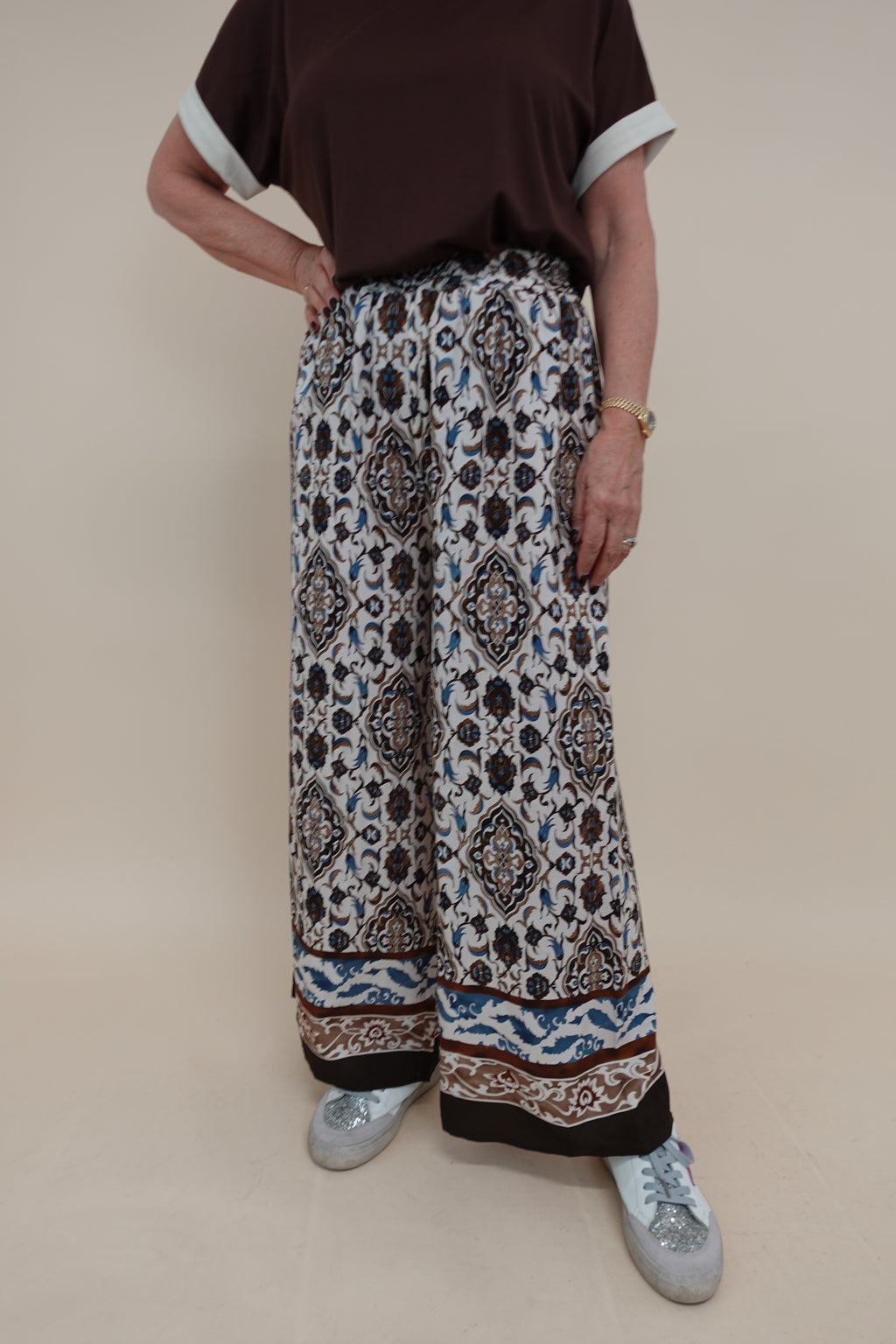 Pantalone Oriental Marrone