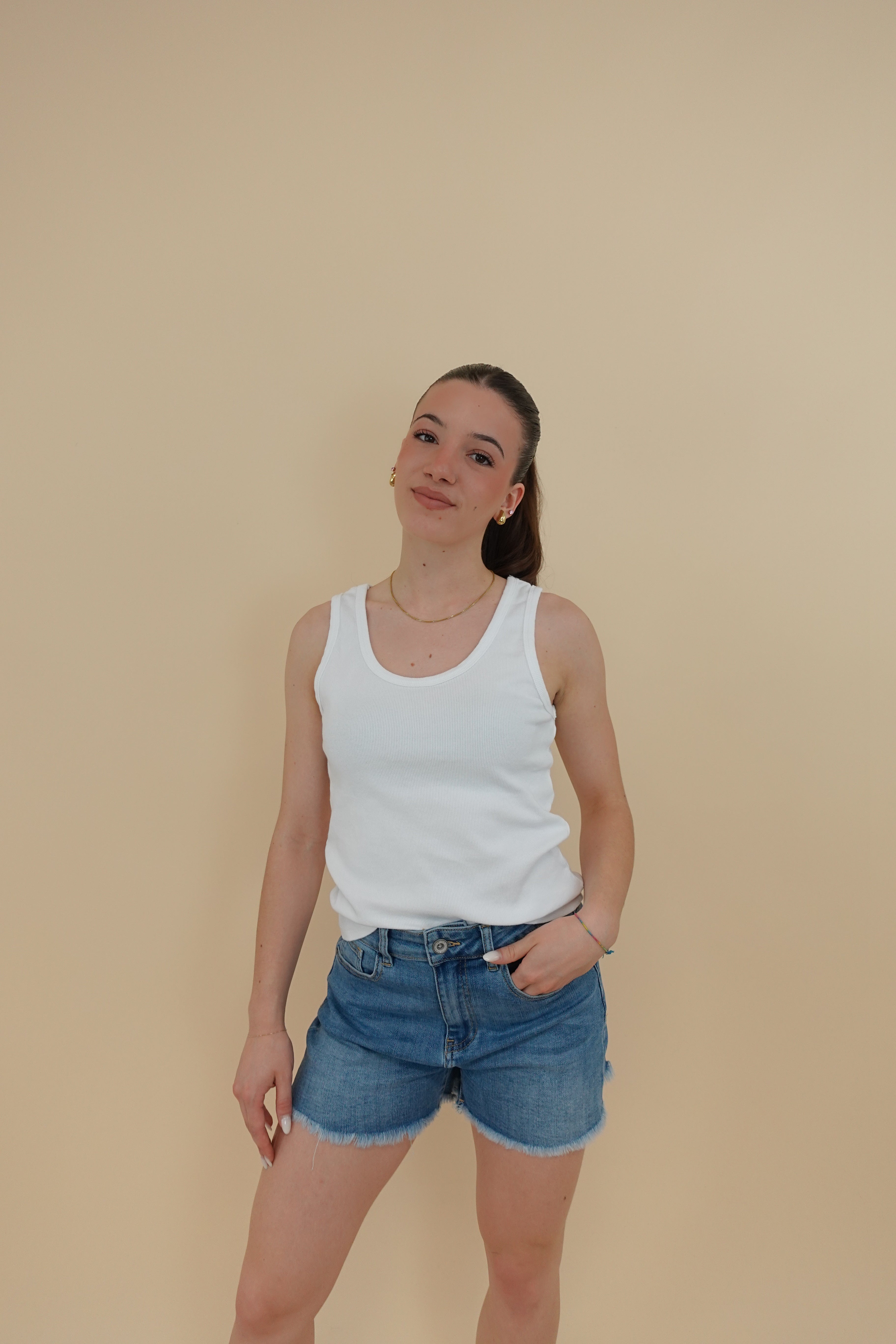 Canotta Easy Bianco